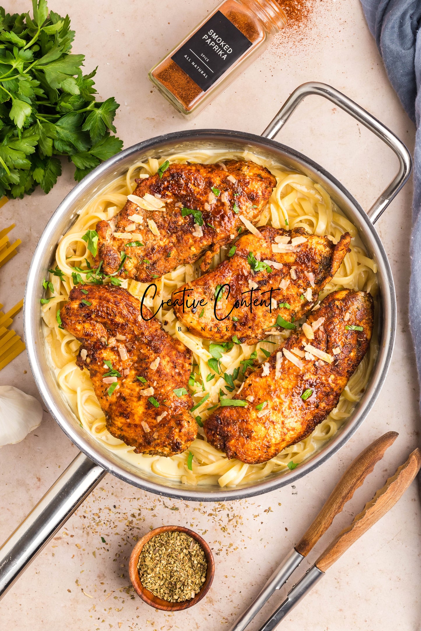 Blackened Chicken Alfredo - Exclusive