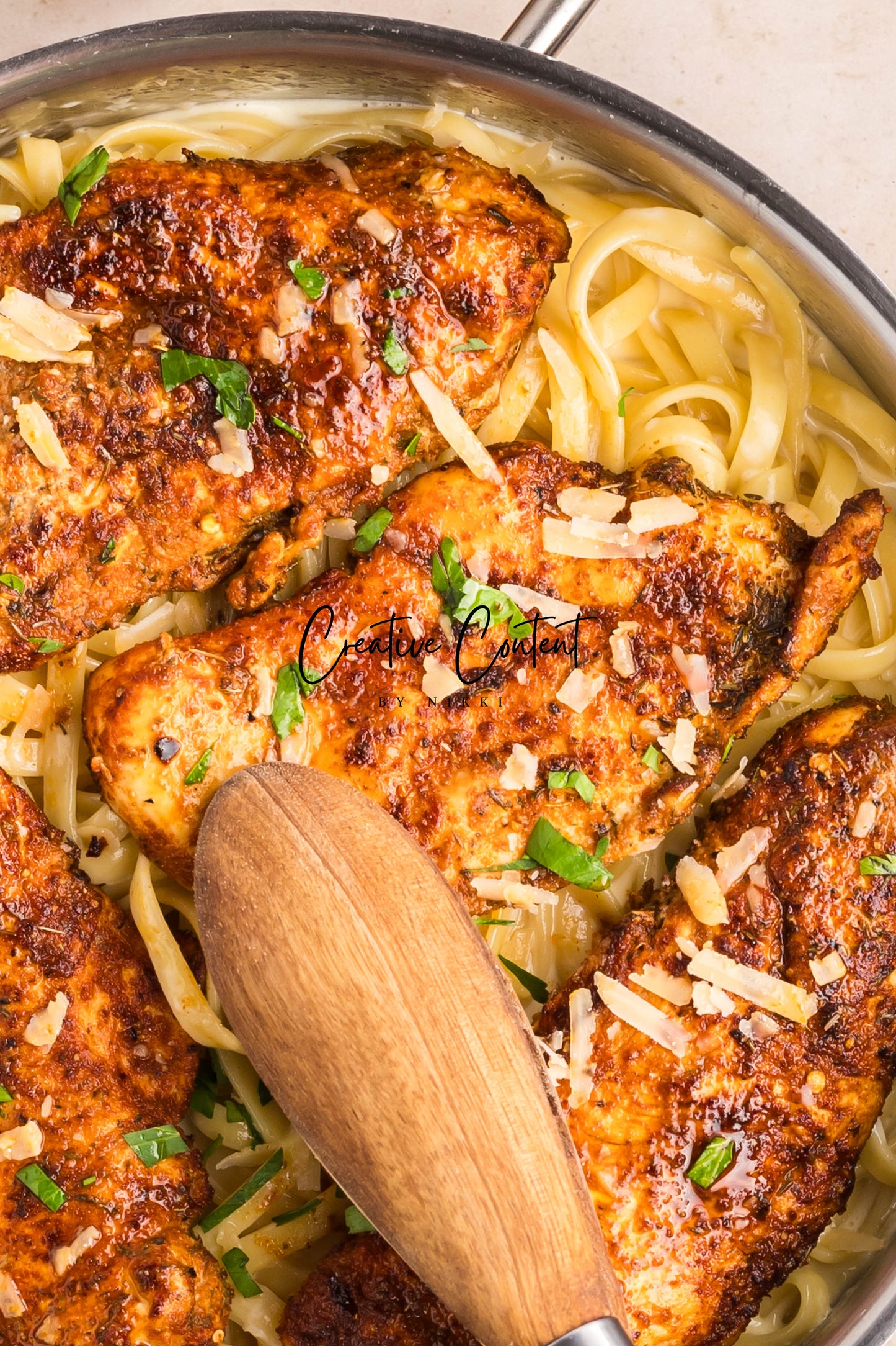 Blackened Chicken Alfredo - Exclusive