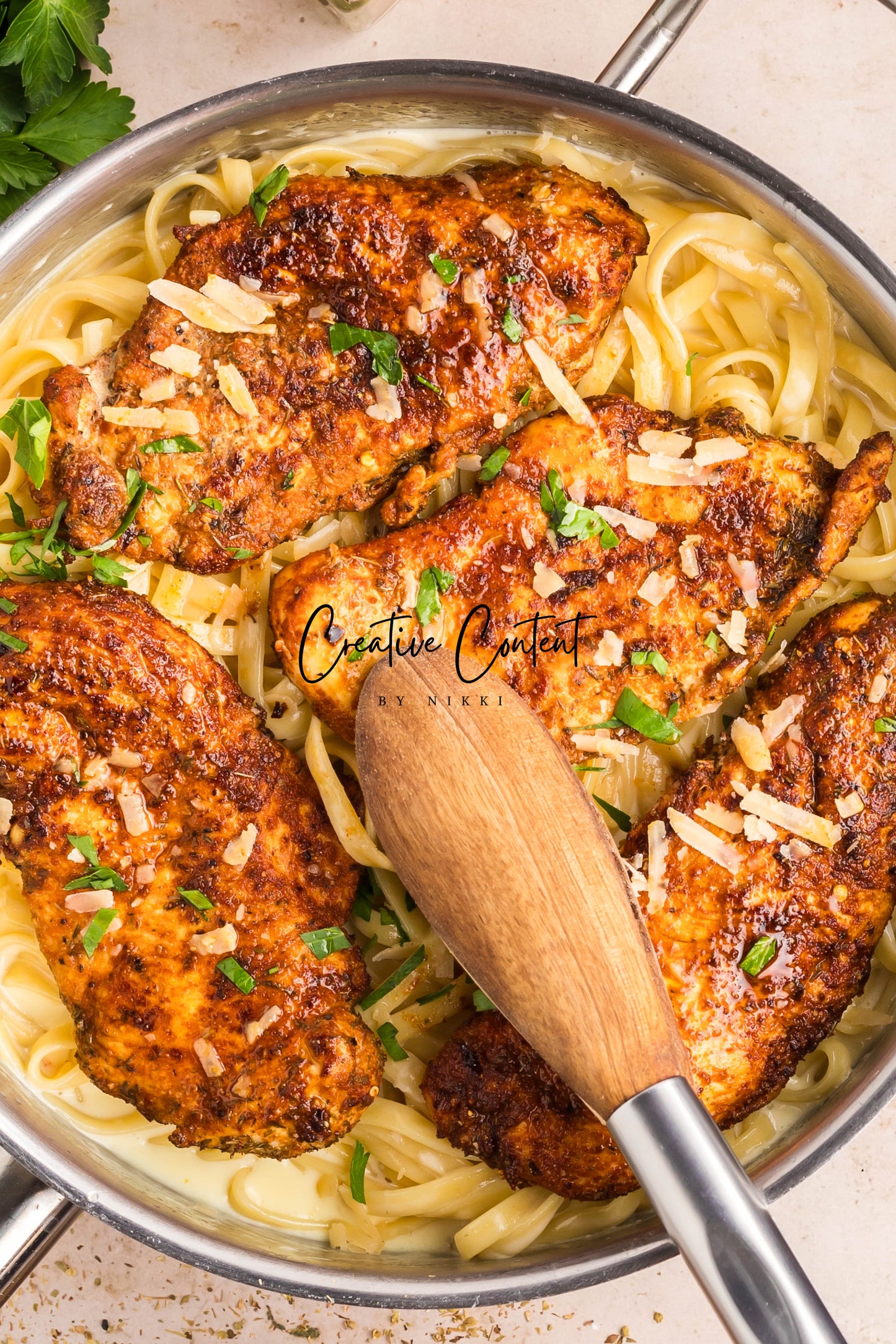 Blackened Chicken Alfredo - Exclusive
