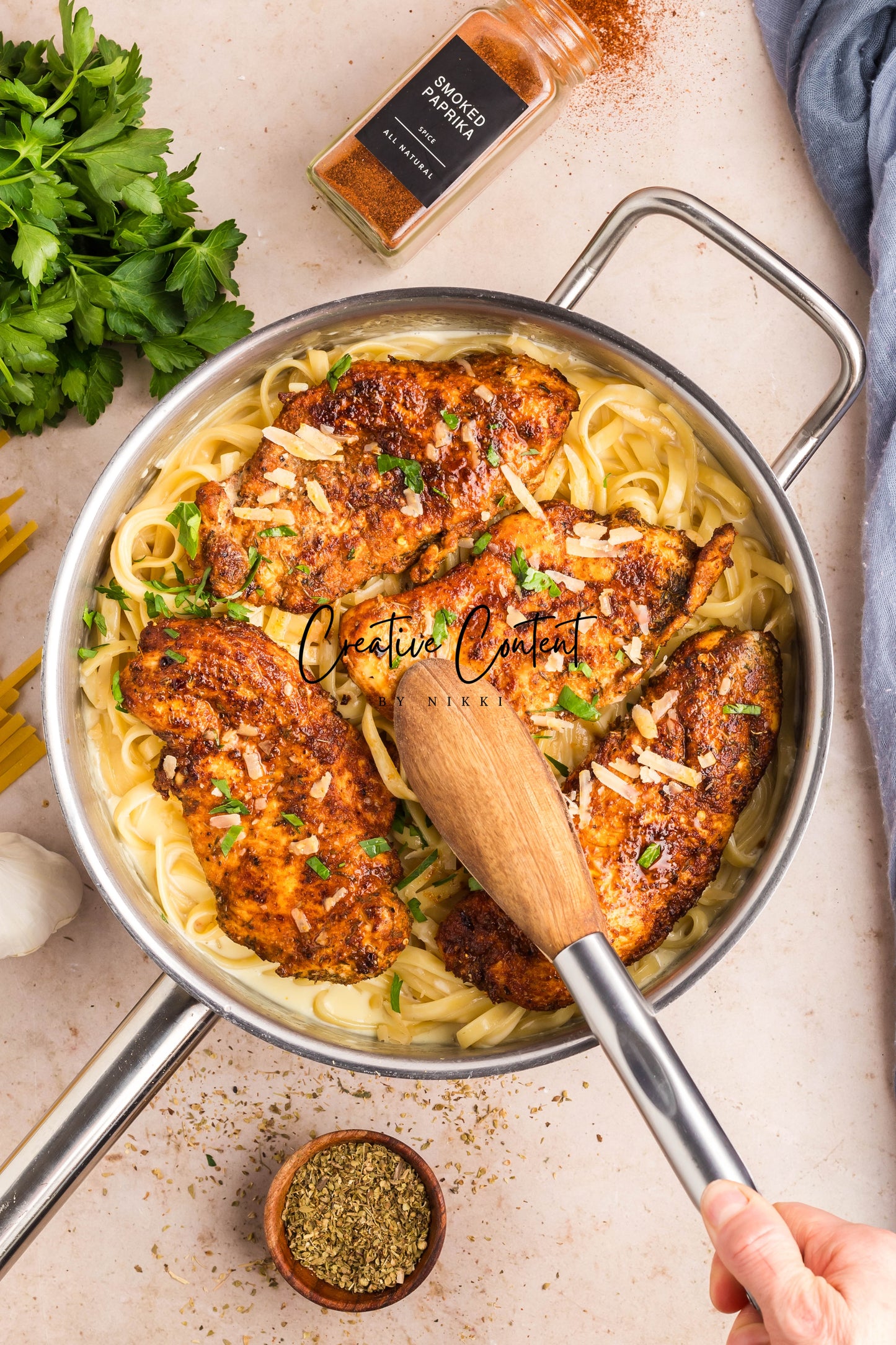 Blackened Chicken Alfredo - Exclusive