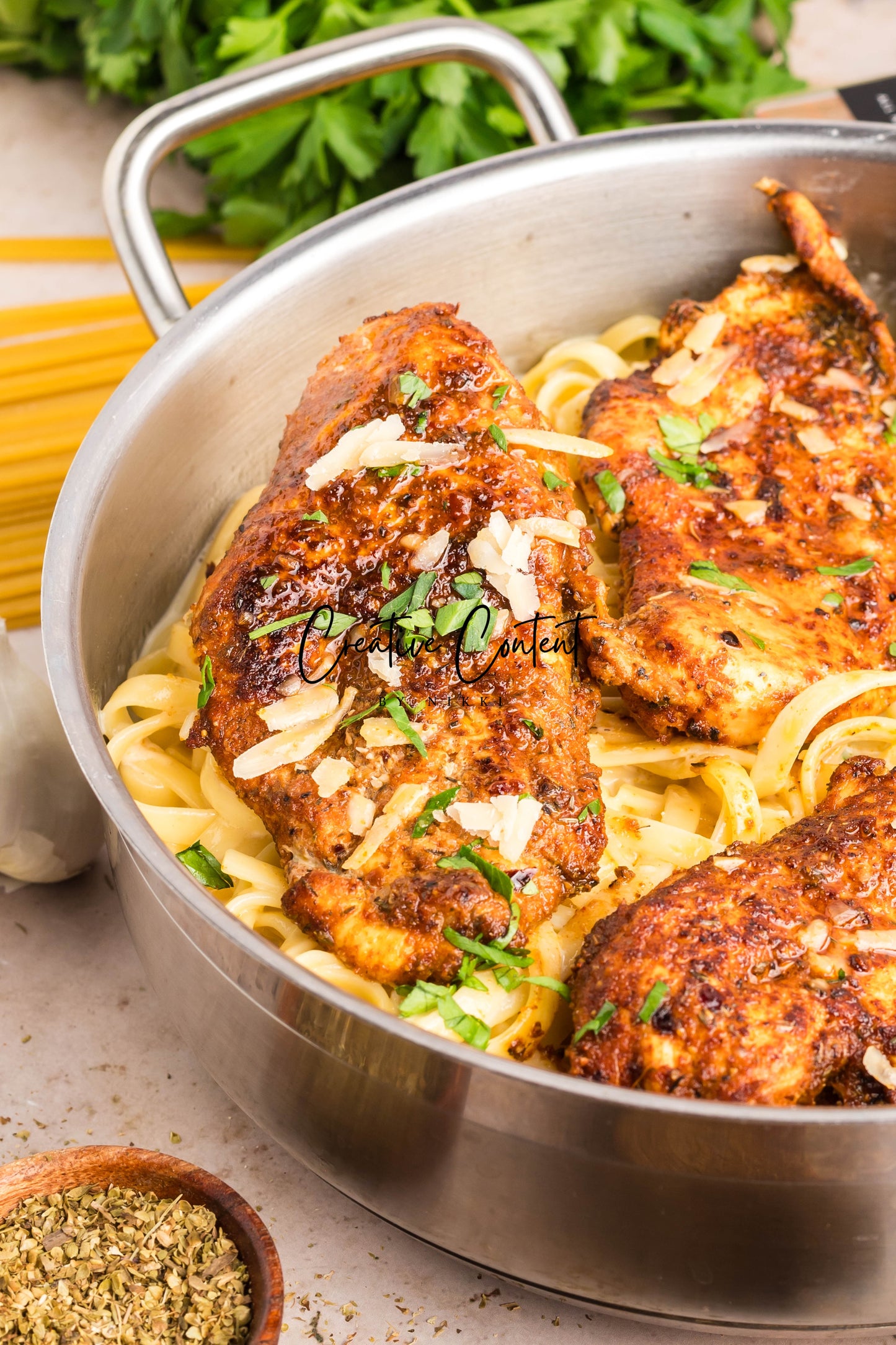 Blackened Chicken Alfredo - Exclusive