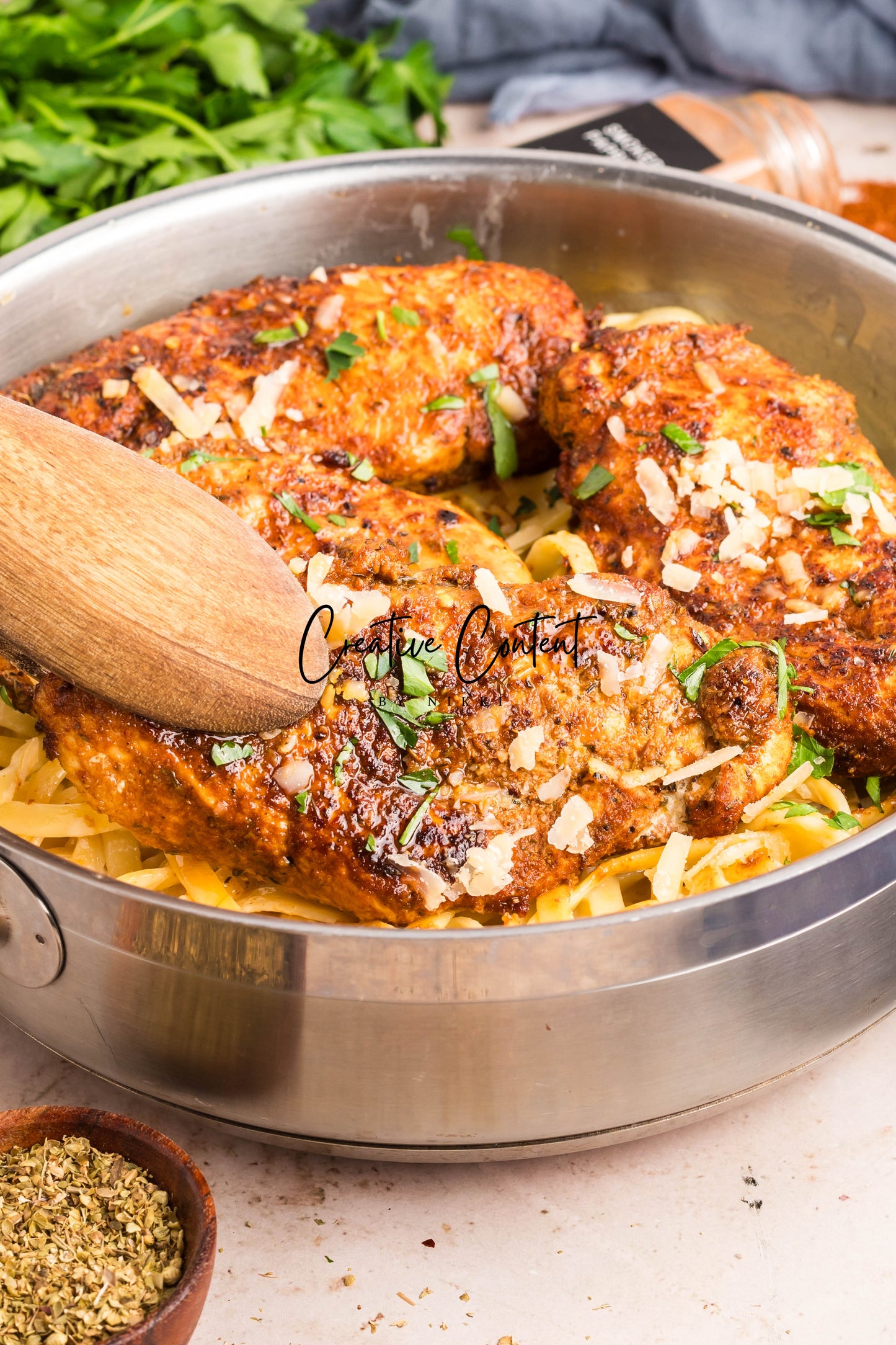 Blackened Chicken Alfredo - Exclusive