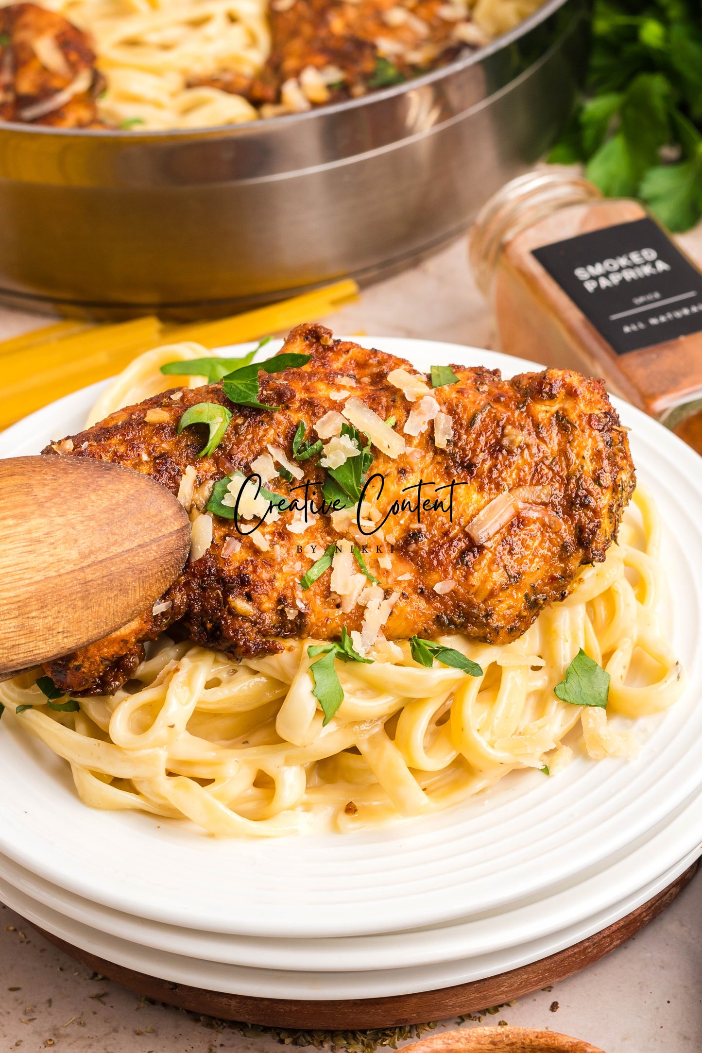 Blackened Chicken Alfredo - Exclusive