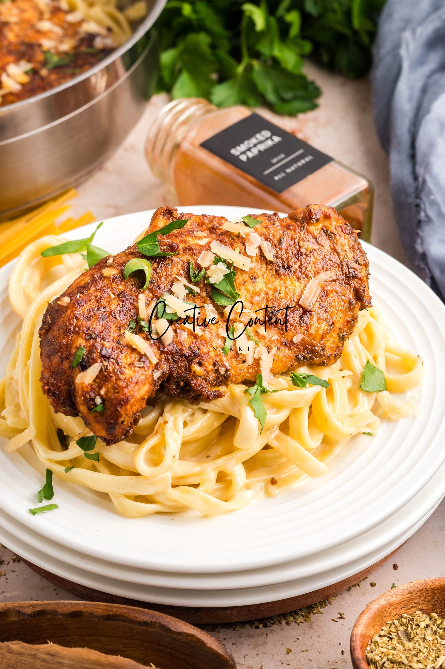 Blackened Chicken Alfredo - Exclusive