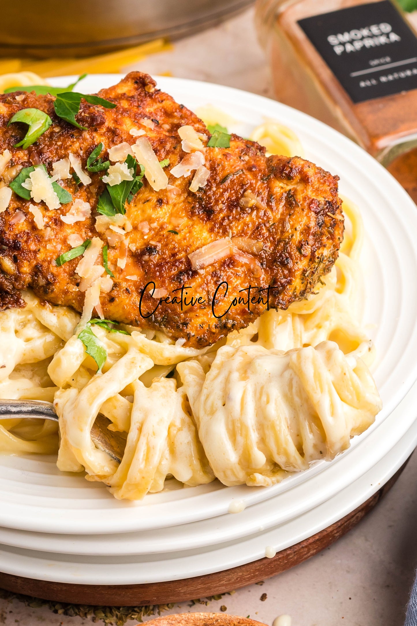 Blackened Chicken Alfredo - Exclusive