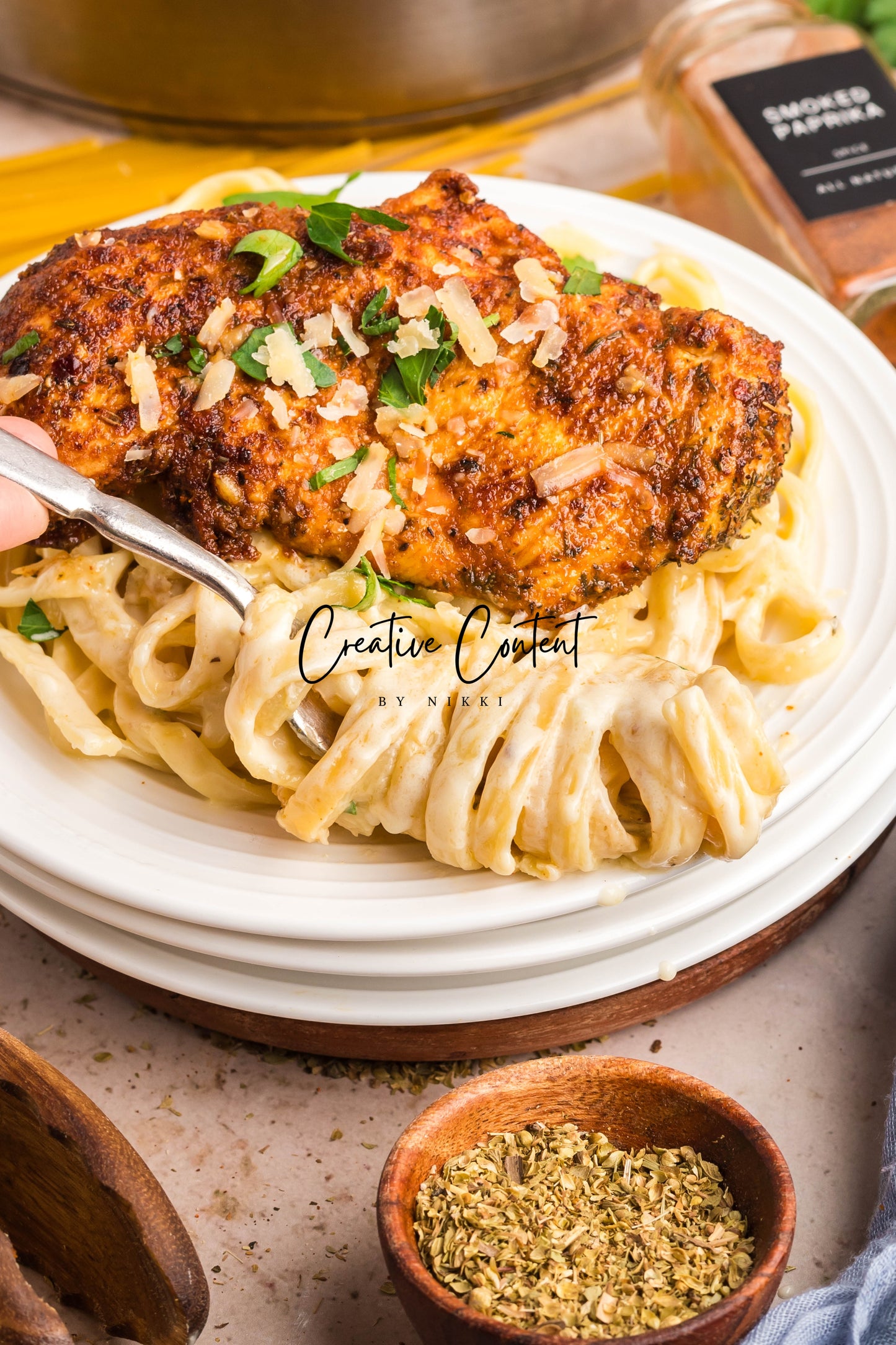 Blackened Chicken Alfredo - Exclusive