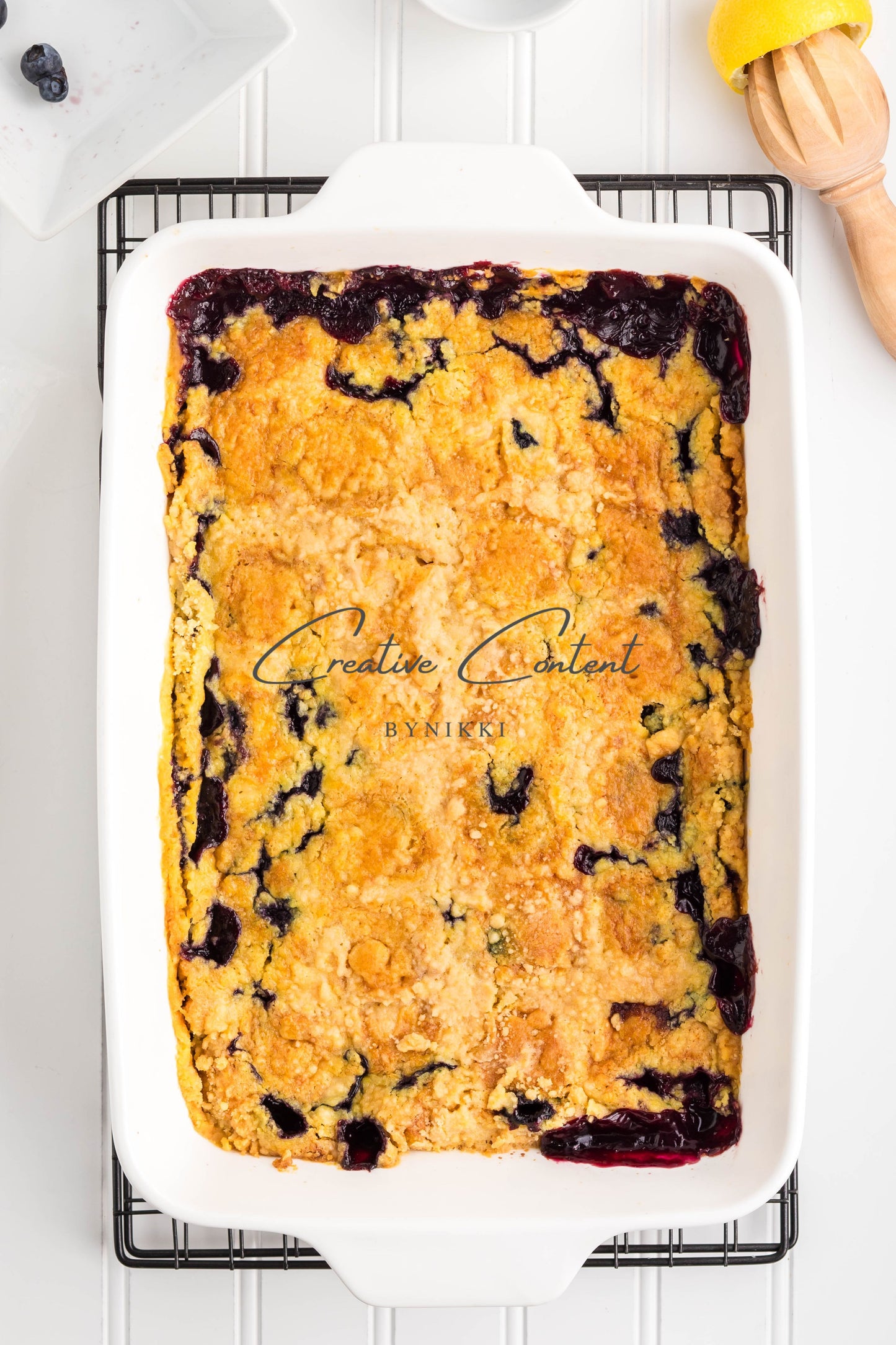 Blueberry Dump Cake -  Exclusive