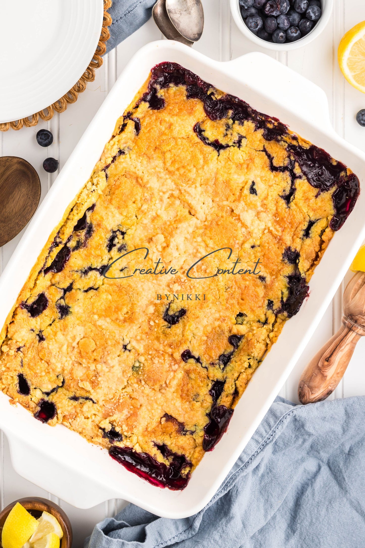 Blueberry Dump Cake -  Exclusive