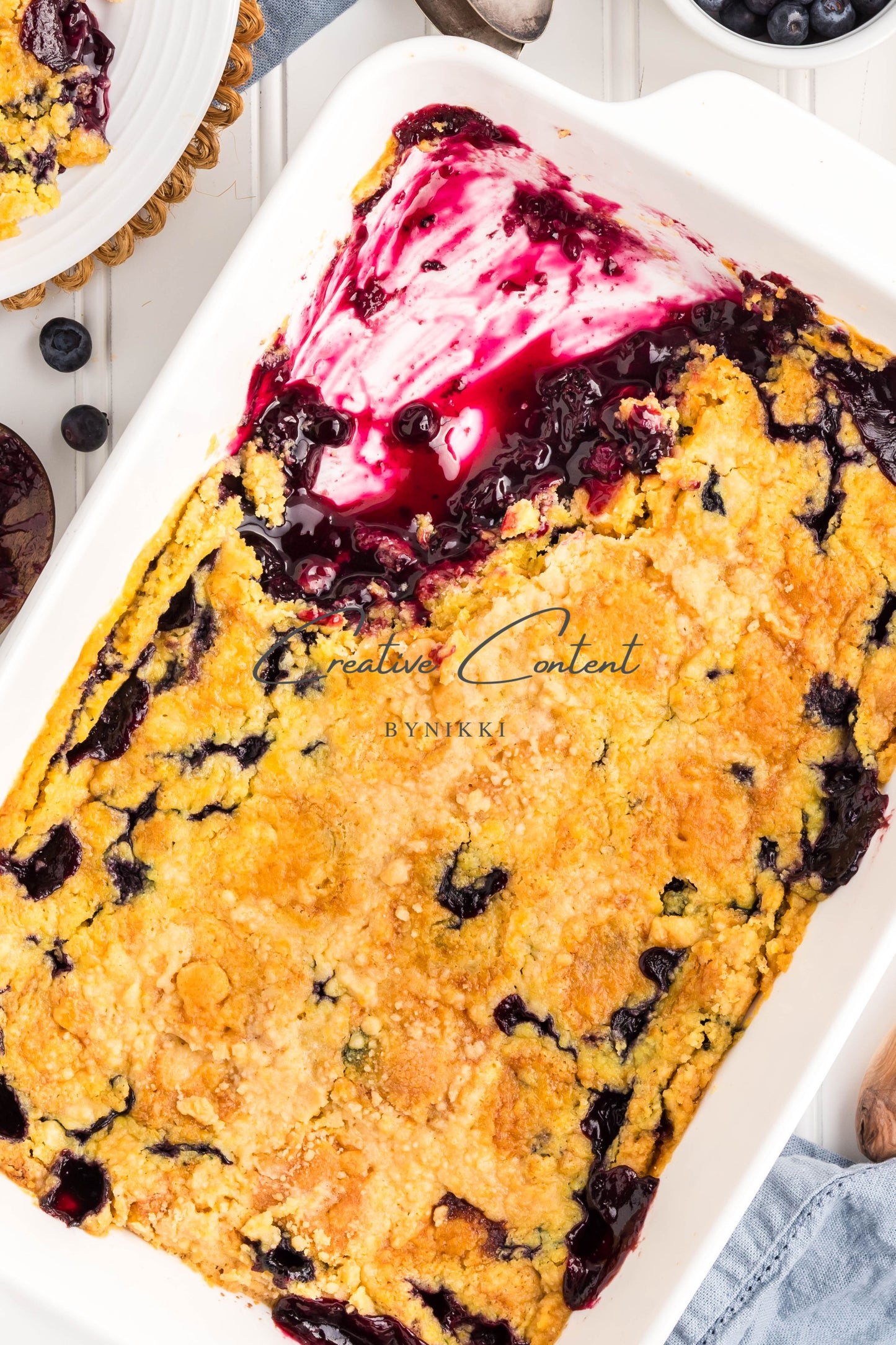 Blueberry Dump Cake -  Exclusive