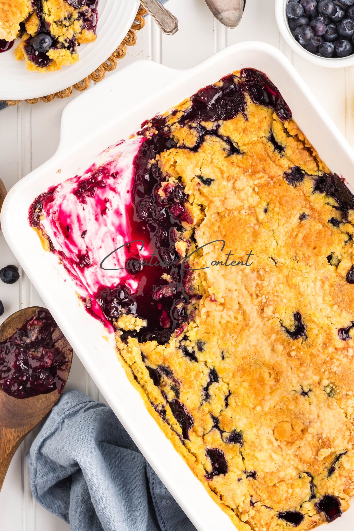 Blueberry Dump Cake -  Exclusive