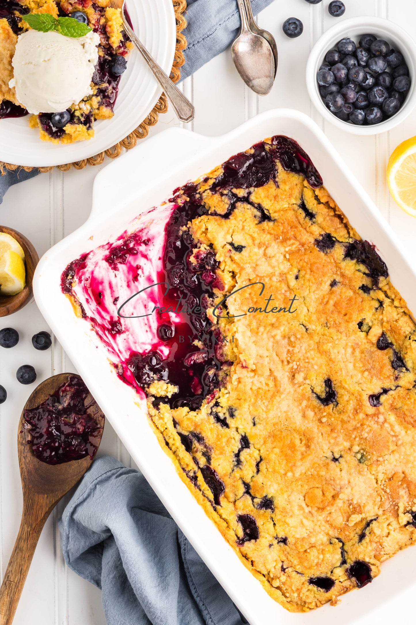 Blueberry Dump Cake -  Exclusive