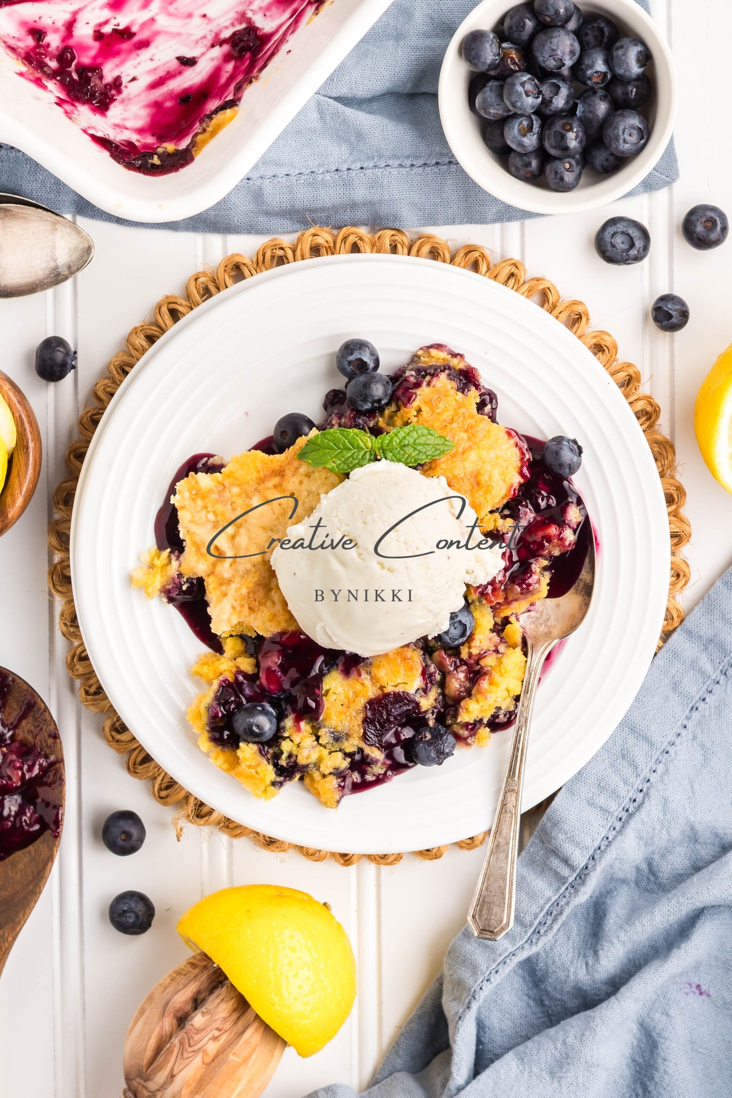 Blueberry Dump Cake -  Exclusive