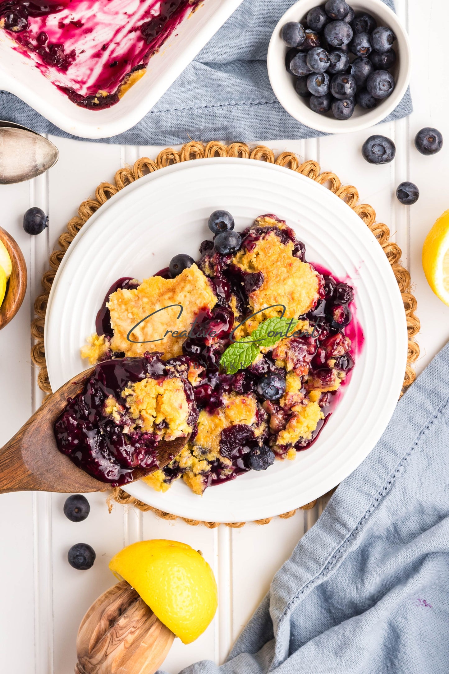 Blueberry Dump Cake -  Exclusive