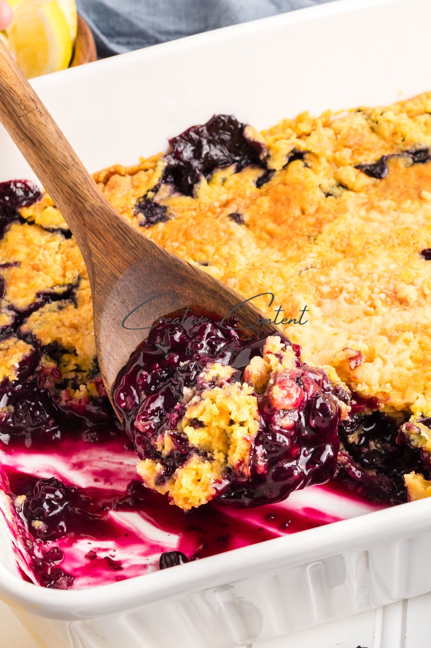 Blueberry Dump Cake -  Exclusive