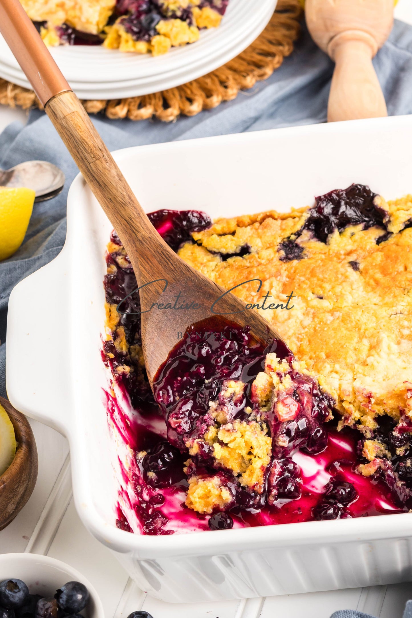 Blueberry Dump Cake -  Exclusive