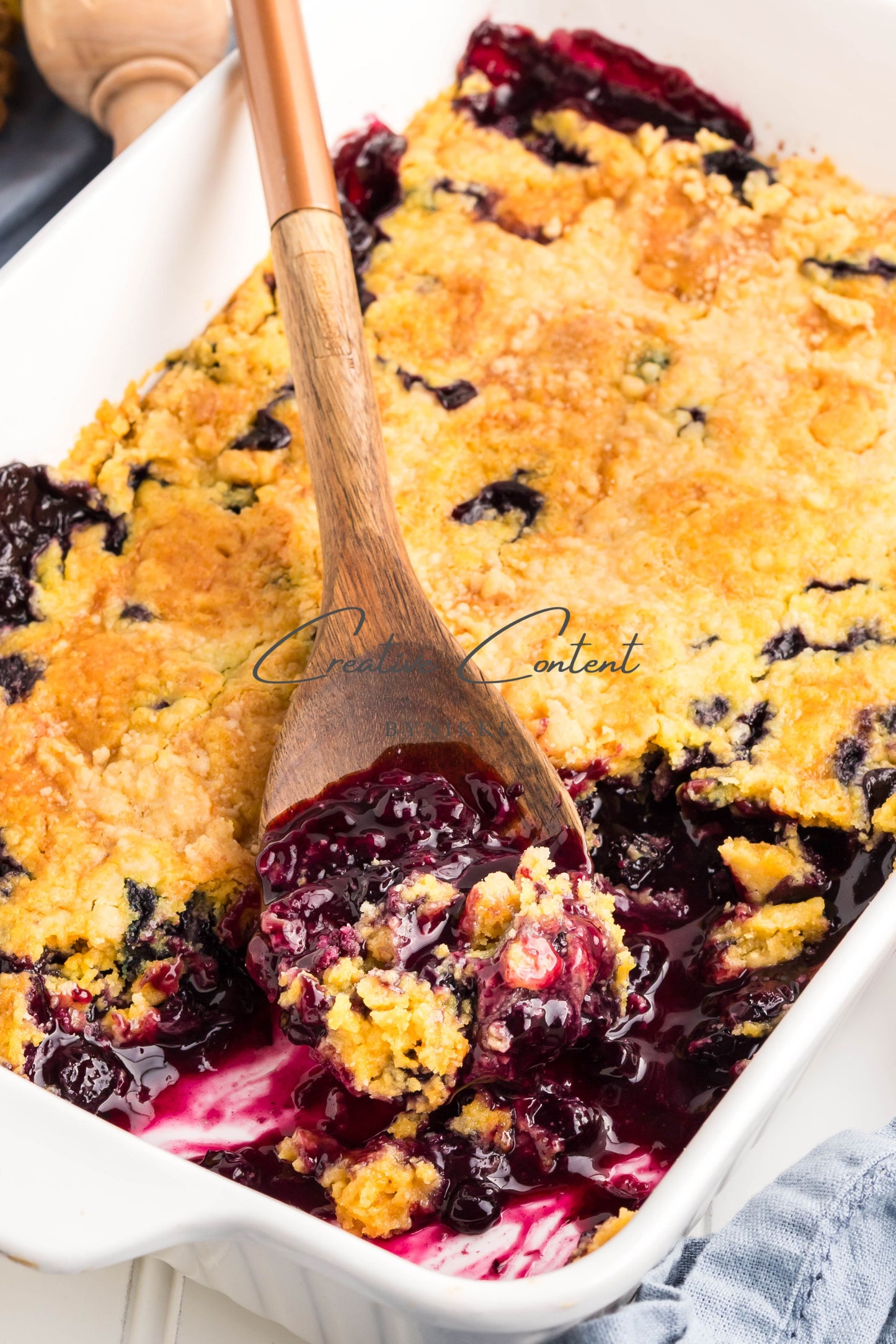 Blueberry Dump Cake -  Exclusive