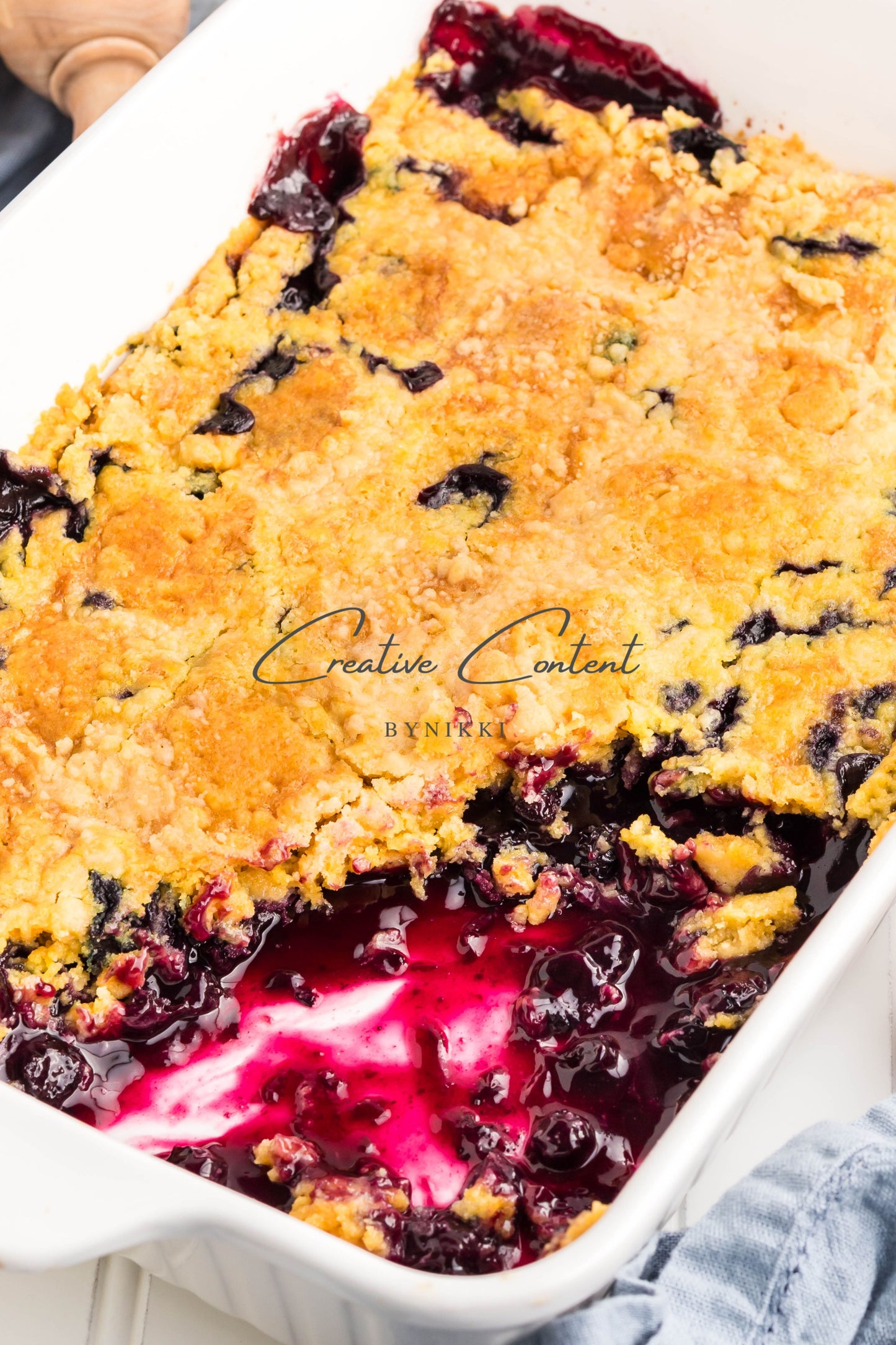 Blueberry Dump Cake -  Exclusive