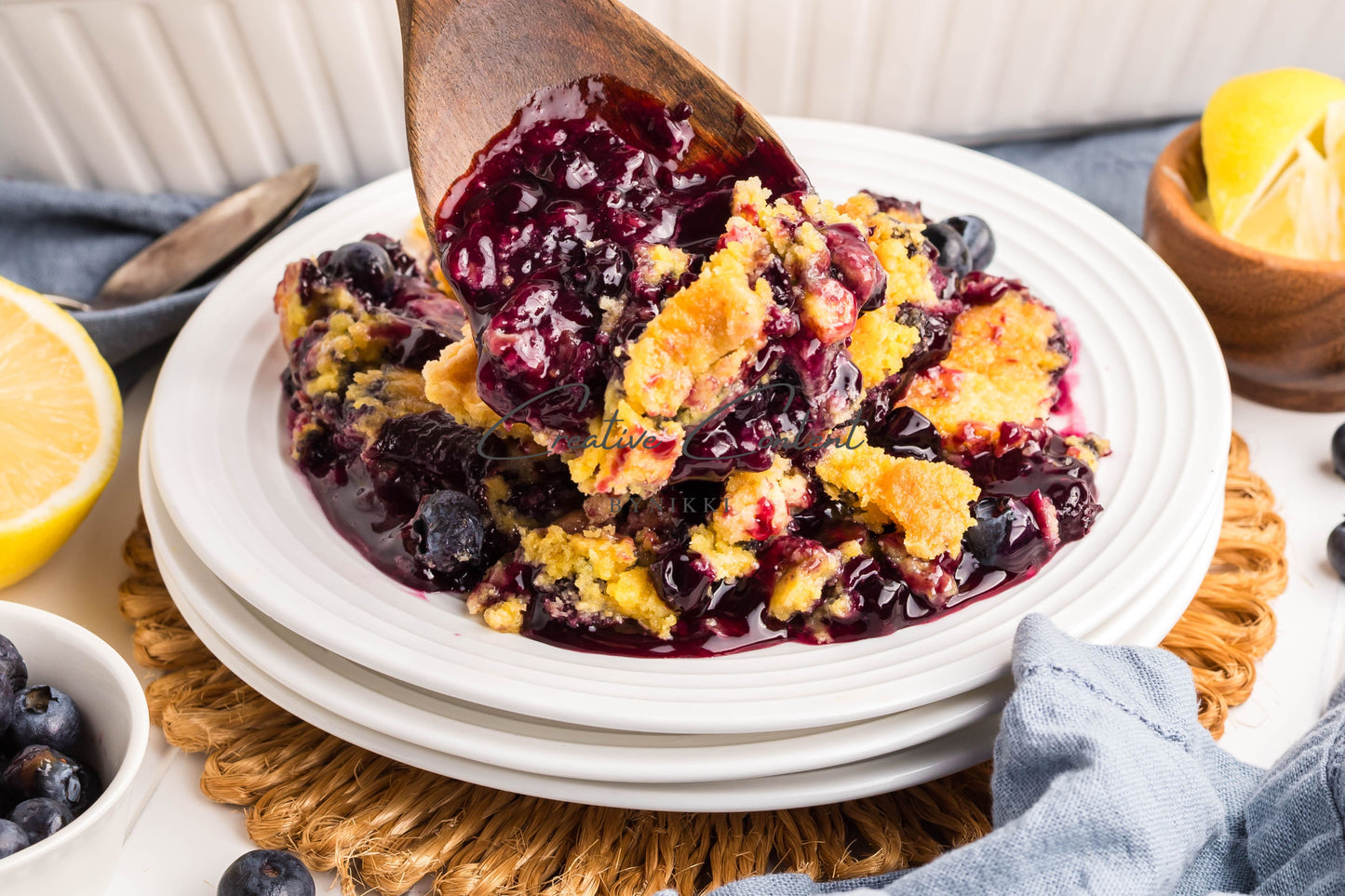Blueberry Dump Cake -  Exclusive