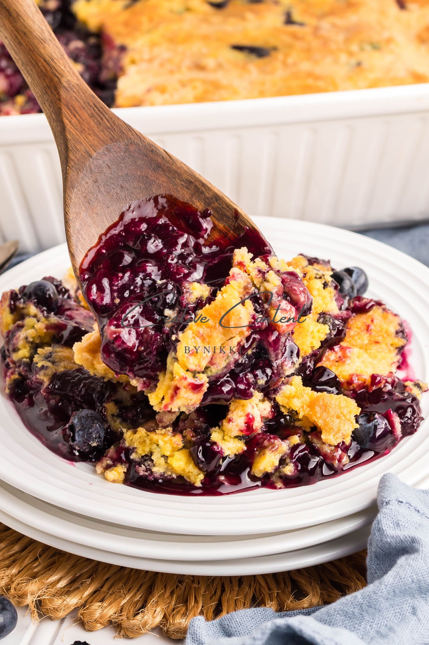 Blueberry Dump Cake -  Exclusive