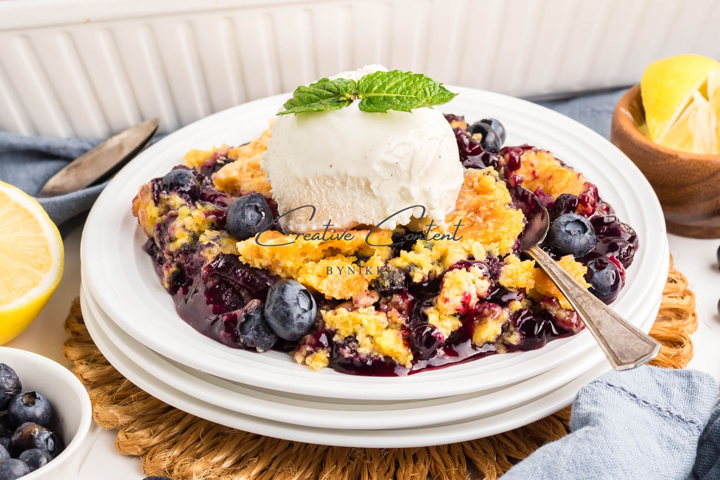 Blueberry Dump Cake -  Exclusive