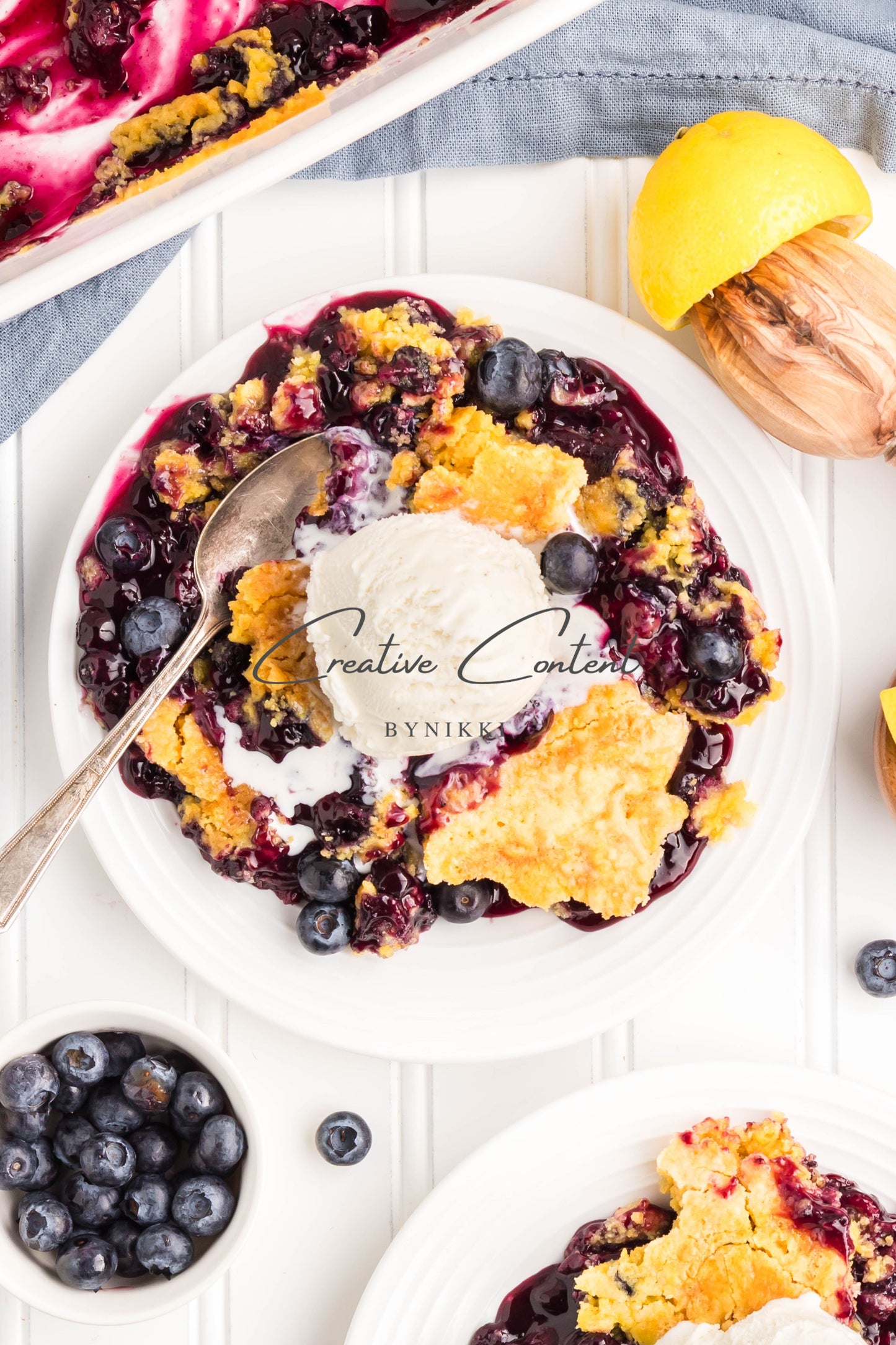 Blueberry Dump Cake -  Exclusive