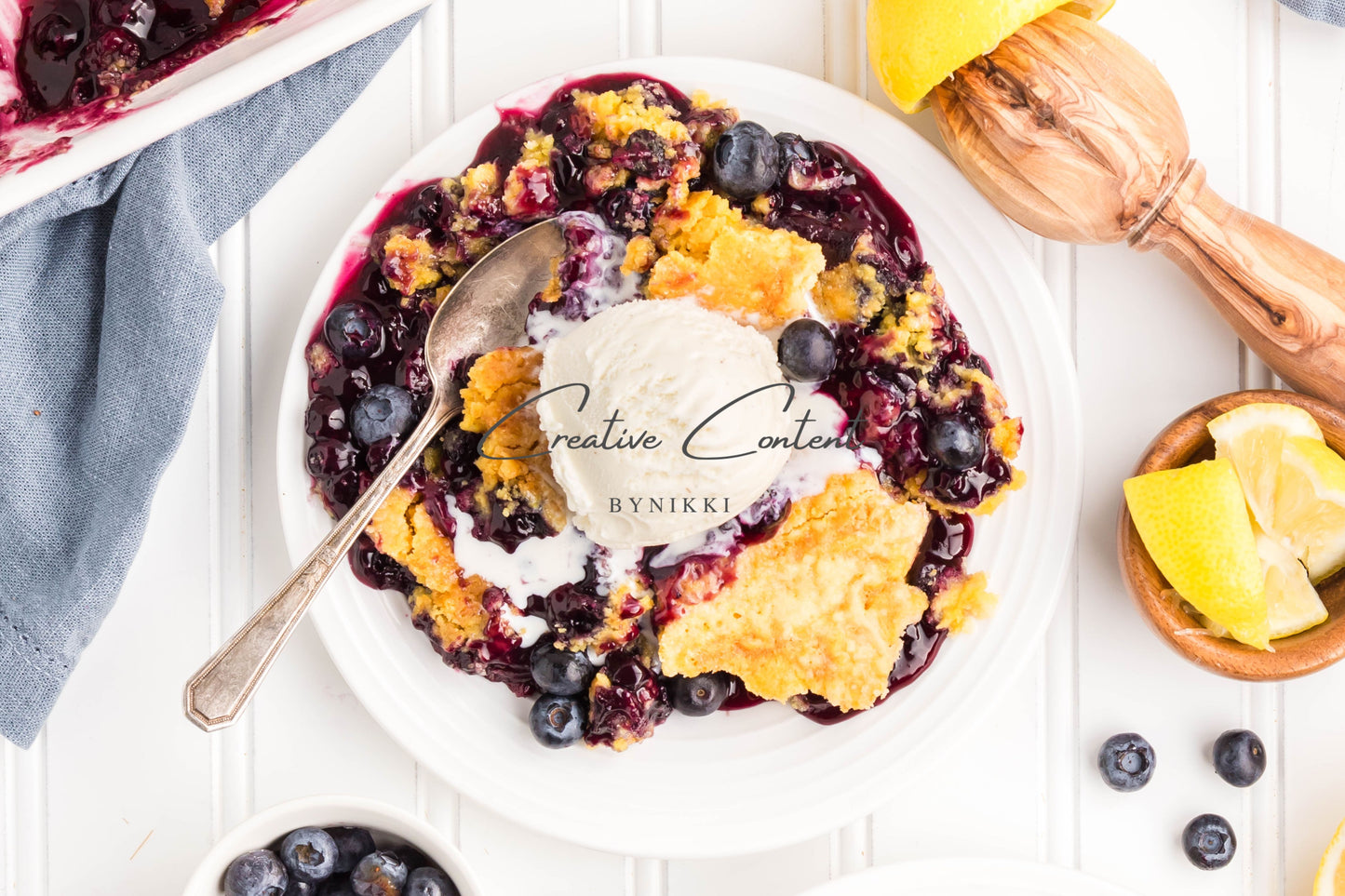 Blueberry Dump Cake -  Exclusive