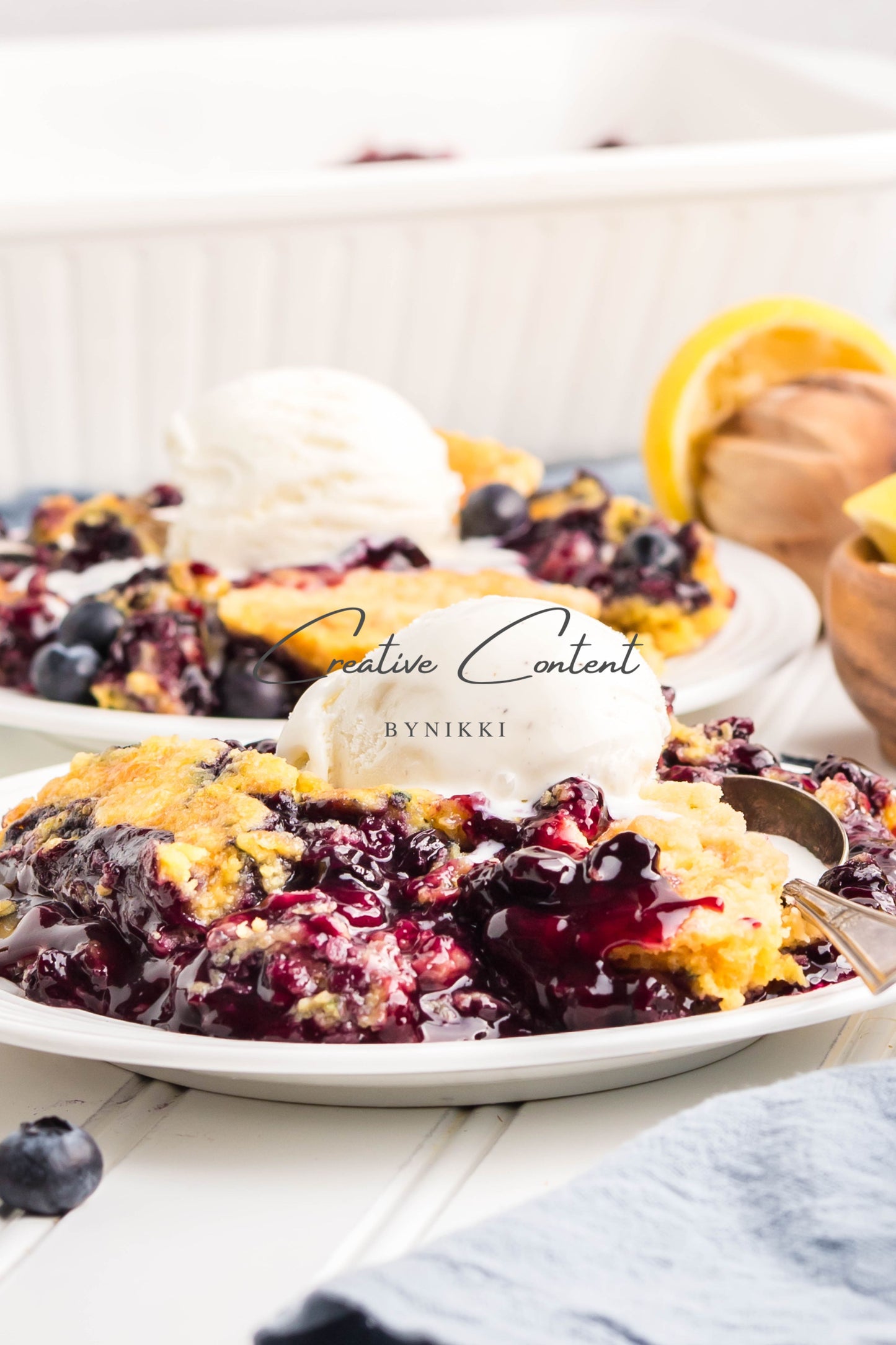 Blueberry Dump Cake -  Exclusive
