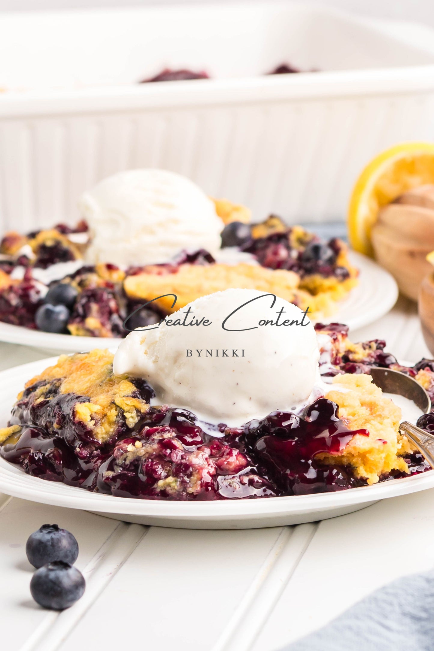Blueberry Dump Cake -  Exclusive