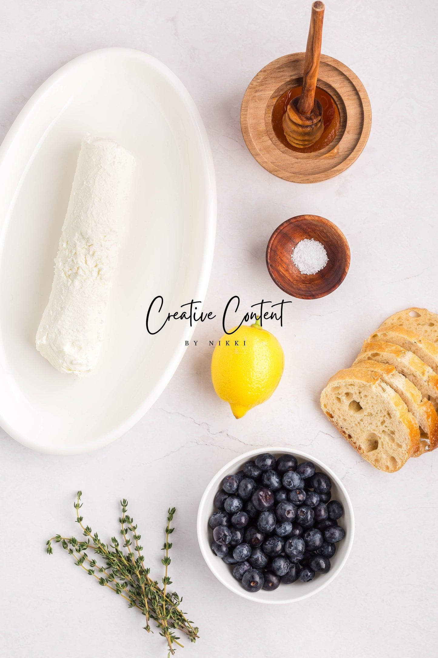Blueberry Goat Cheese Appetizer - Exclusive