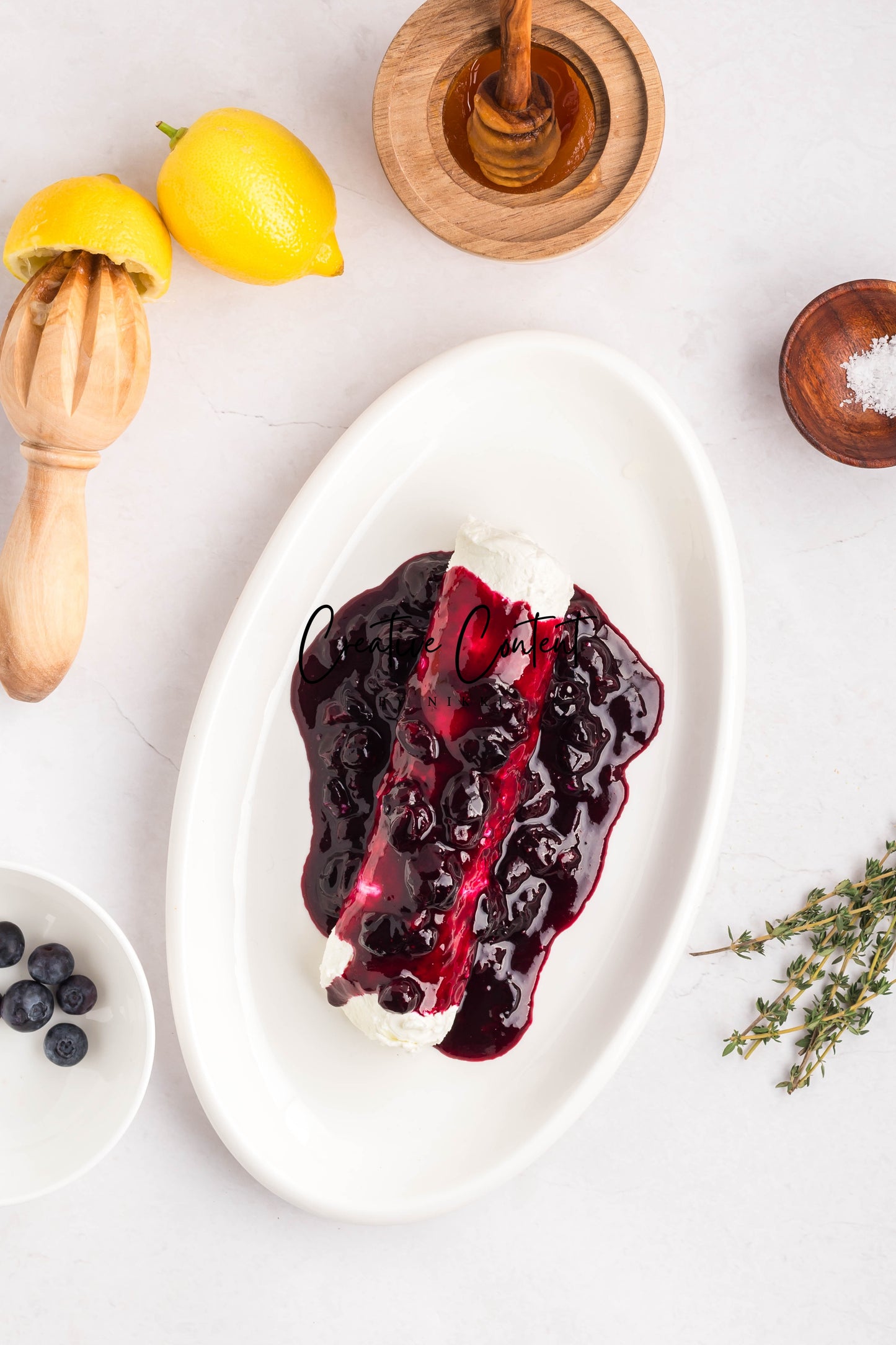 Blueberry Goat Cheese Appetizer - Exclusive