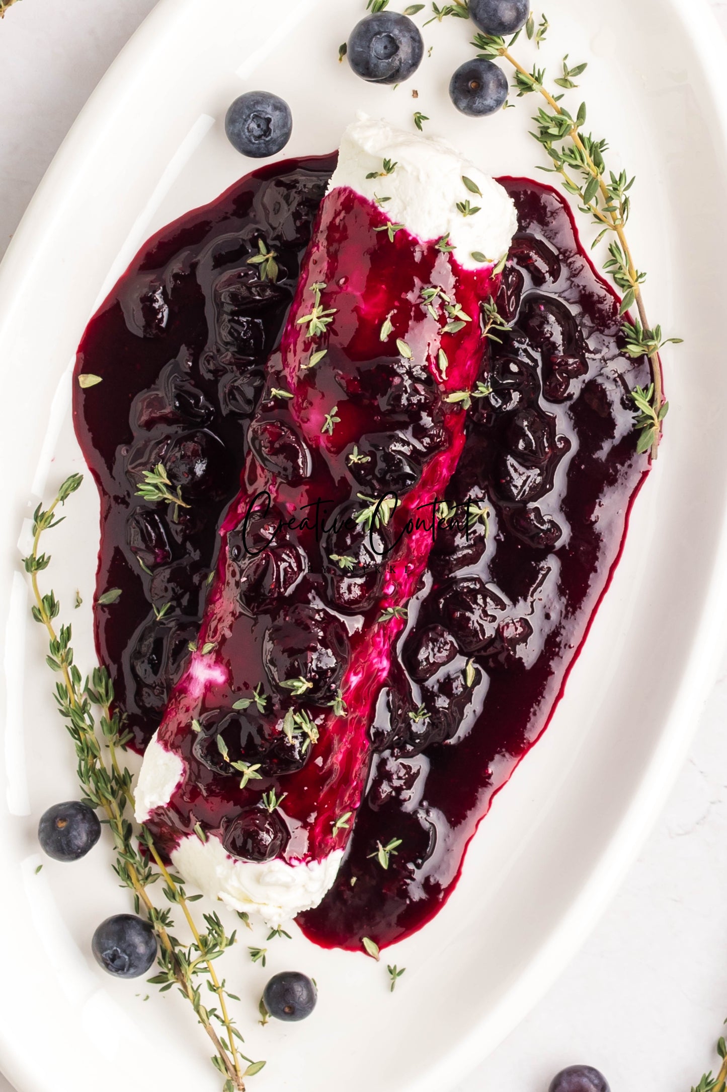 Blueberry Goat Cheese Appetizer - Exclusive