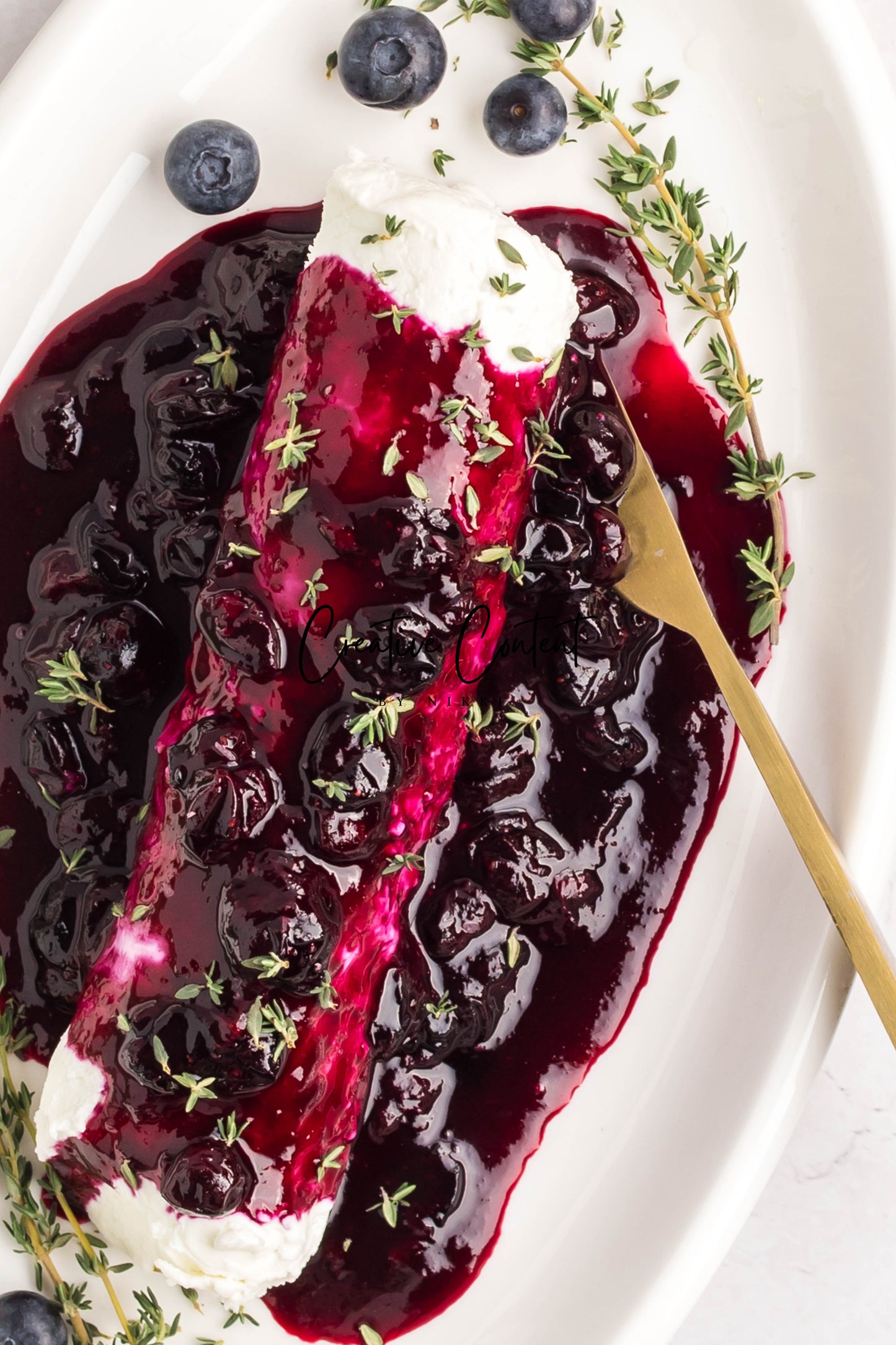 Blueberry Goat Cheese Appetizer - Exclusive
