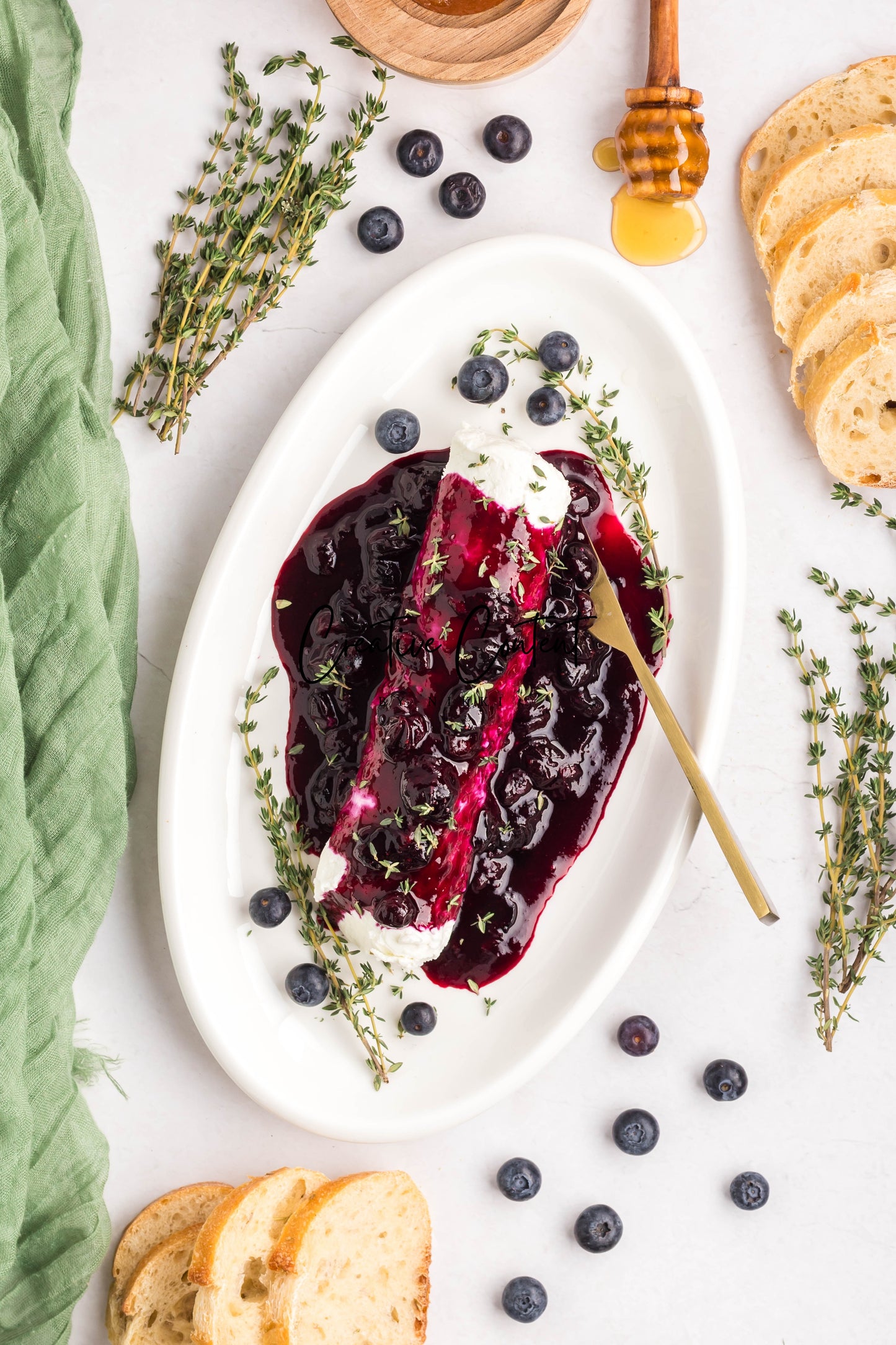 Blueberry Goat Cheese Appetizer - Exclusive