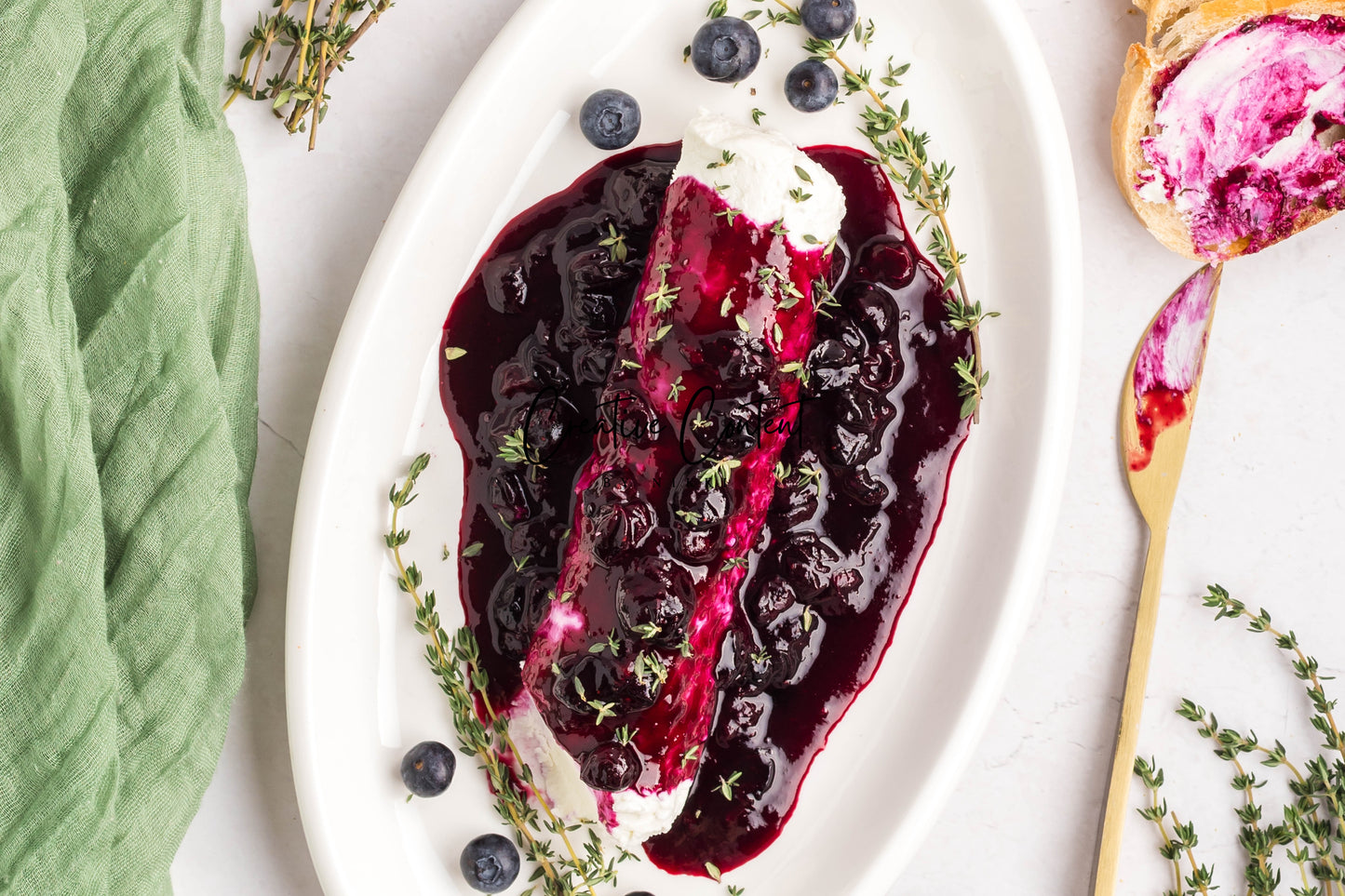Blueberry Goat Cheese Appetizer - Exclusive