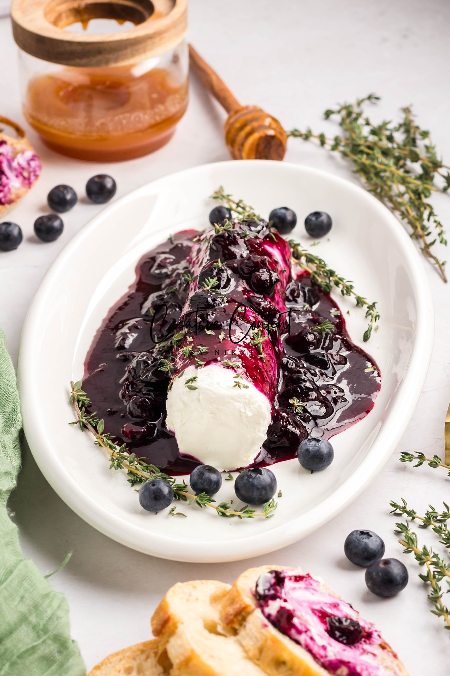 Blueberry Goat Cheese Appetizer - Exclusive