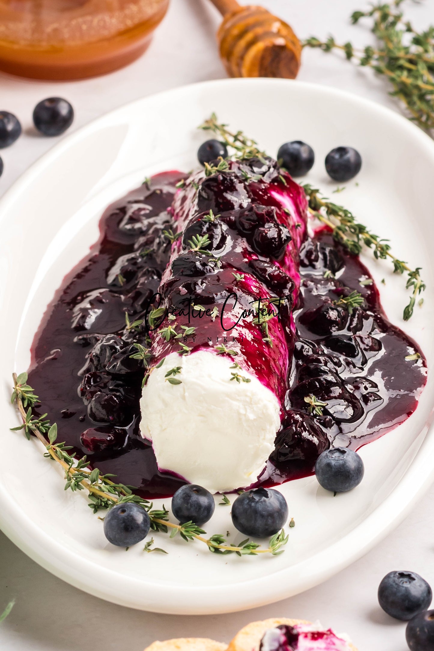 Blueberry Goat Cheese Appetizer - Exclusive