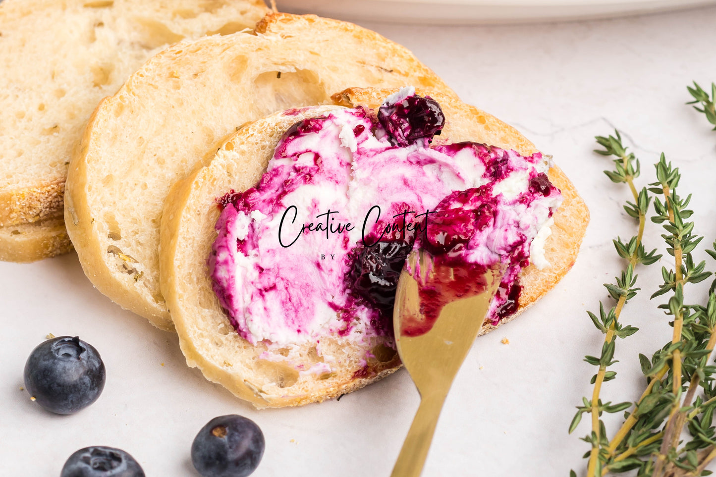 Blueberry Goat Cheese Appetizer - Exclusive