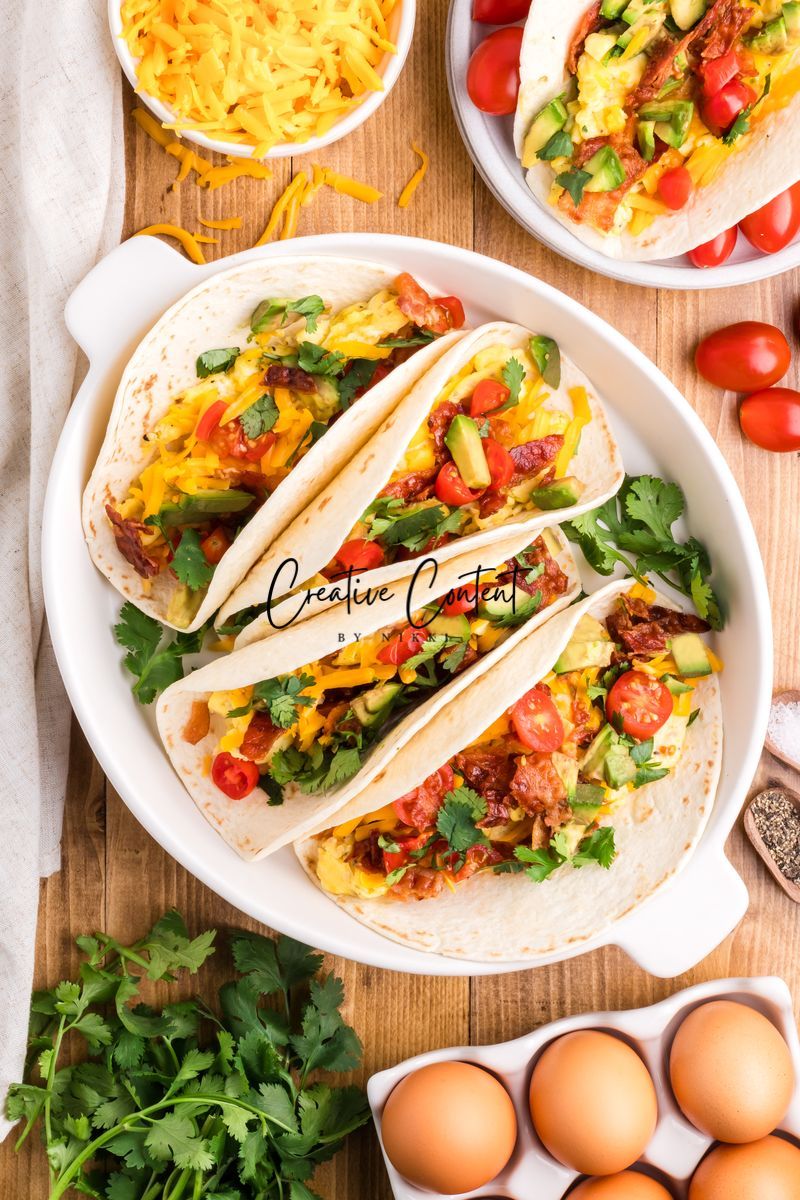 Breakfast Tacos - Set 2 of 2