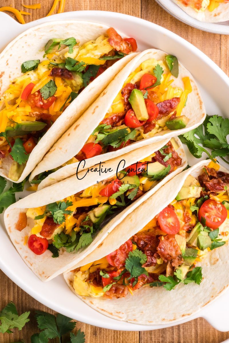 Breakfast Tacos - Set 2 of 2
