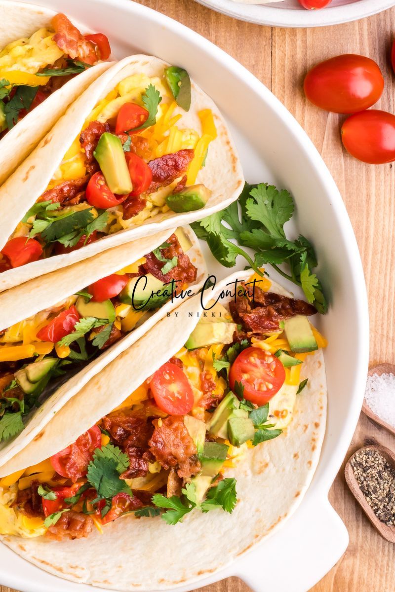 Breakfast Tacos - Set 2 of 2