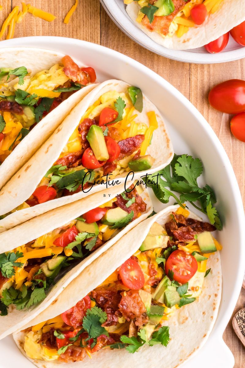 Breakfast Tacos - Set 2 of 2