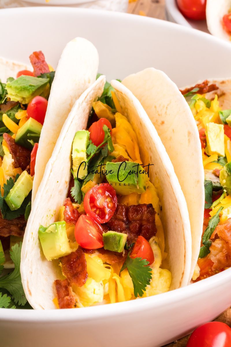 Breakfast Tacos - Set 2 of 2