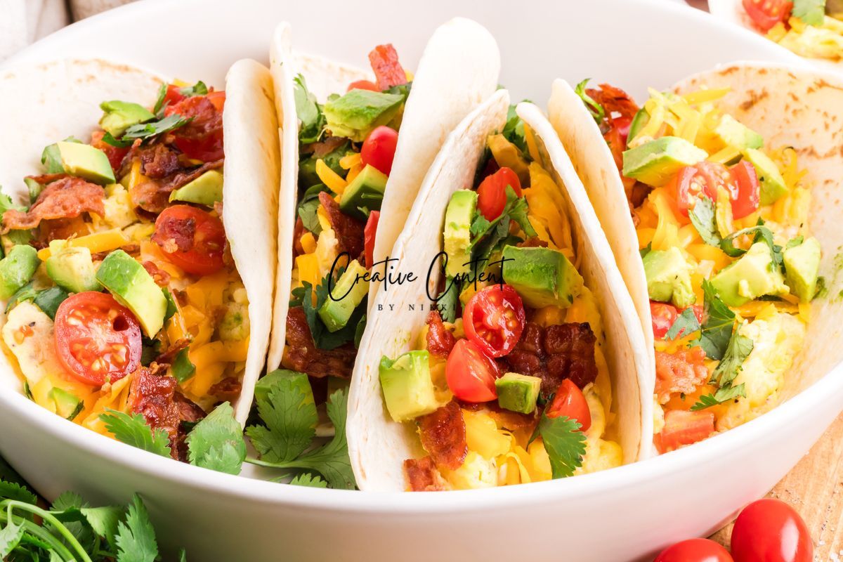 Breakfast Tacos - Set 2 of 2