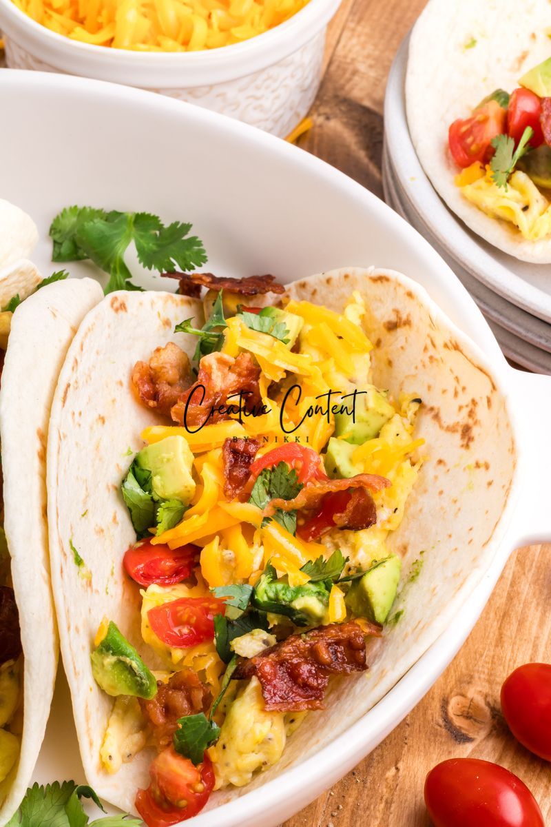 Breakfast Tacos - Set 2 of 2