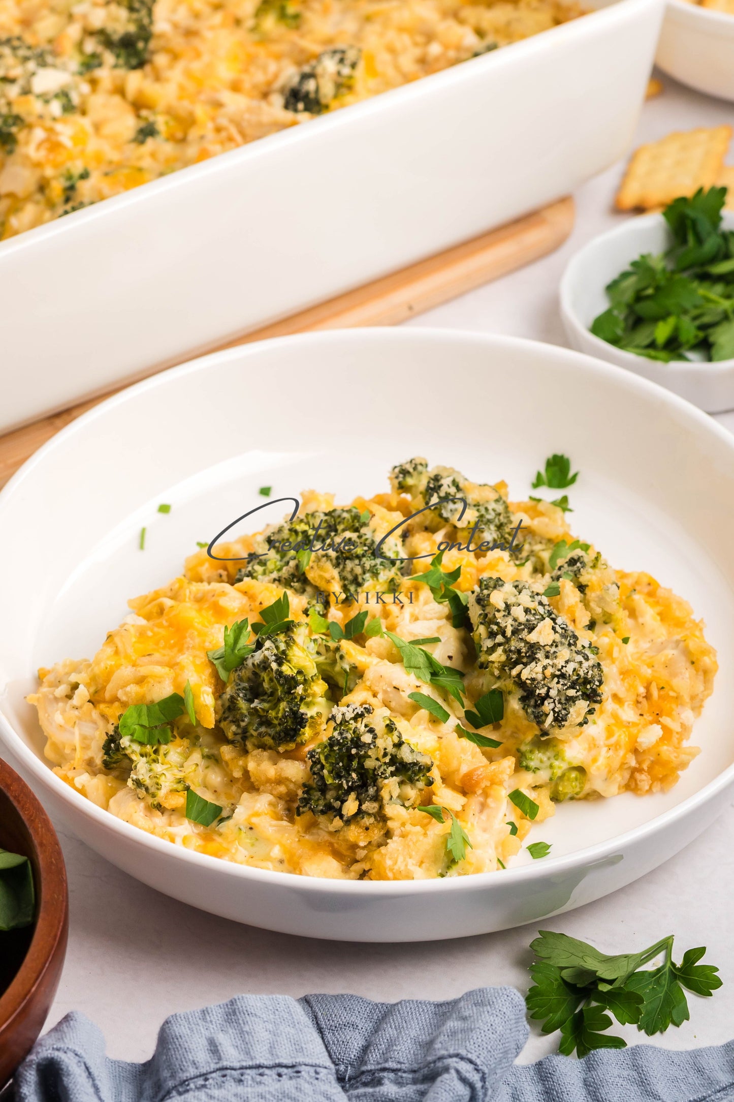 Broccoli And Cheese Rice Chicken Casserole - Exclusive