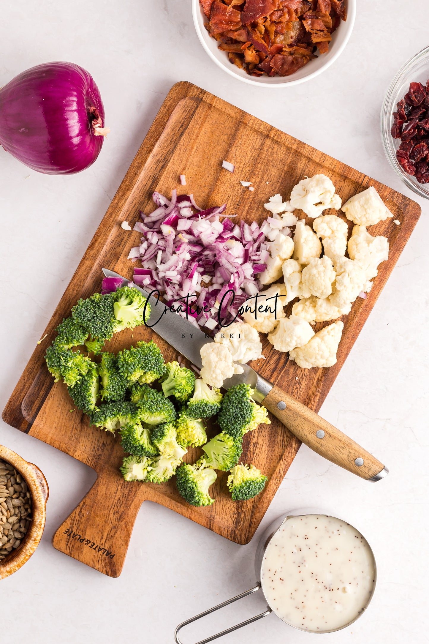 Broccoli and Cauliflower Salad - Set 2 of 2