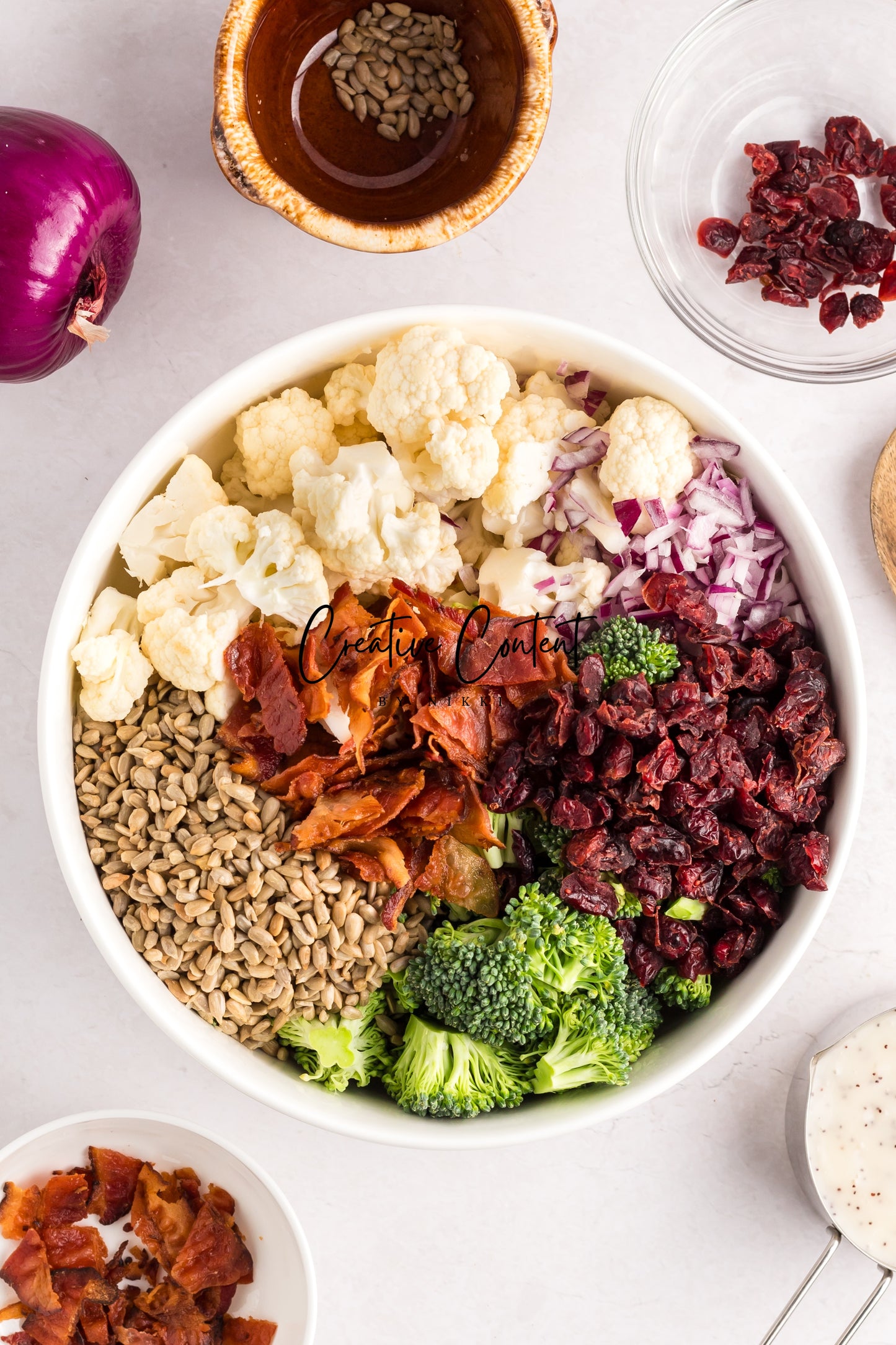 Broccoli and Cauliflower Salad - Set 2 of 2