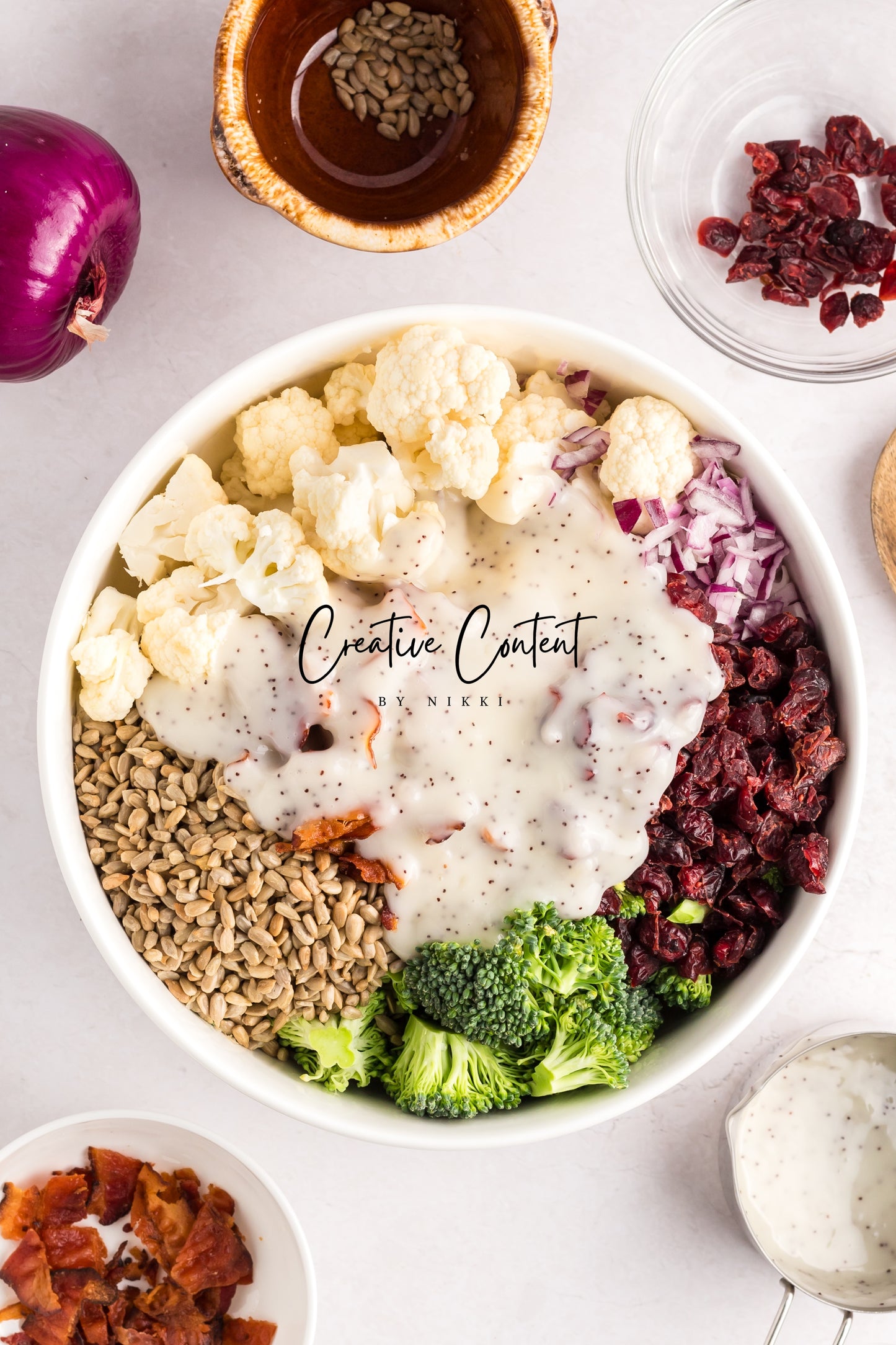 Broccoli and Cauliflower Salad - Set 2 of 2