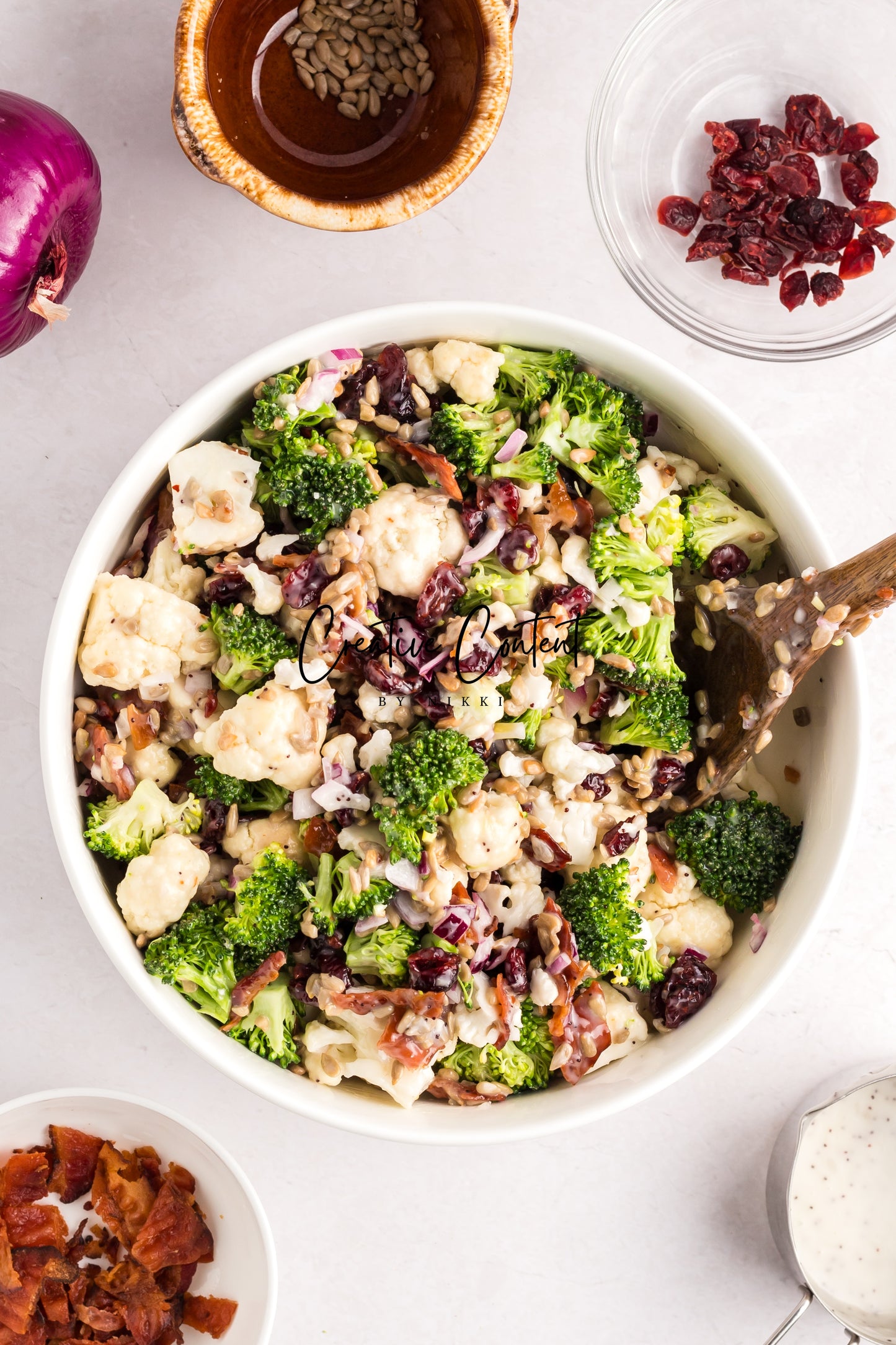 Broccoli and Cauliflower Salad - Set 2 of 2