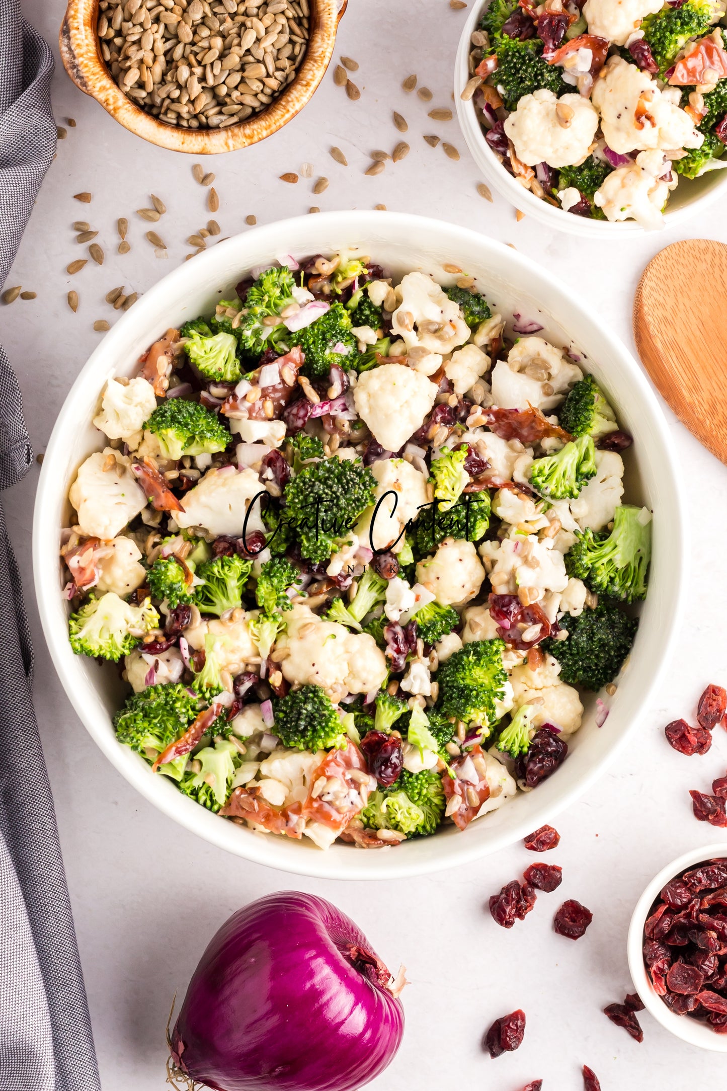 Broccoli and Cauliflower Salad - Set 1 of 2